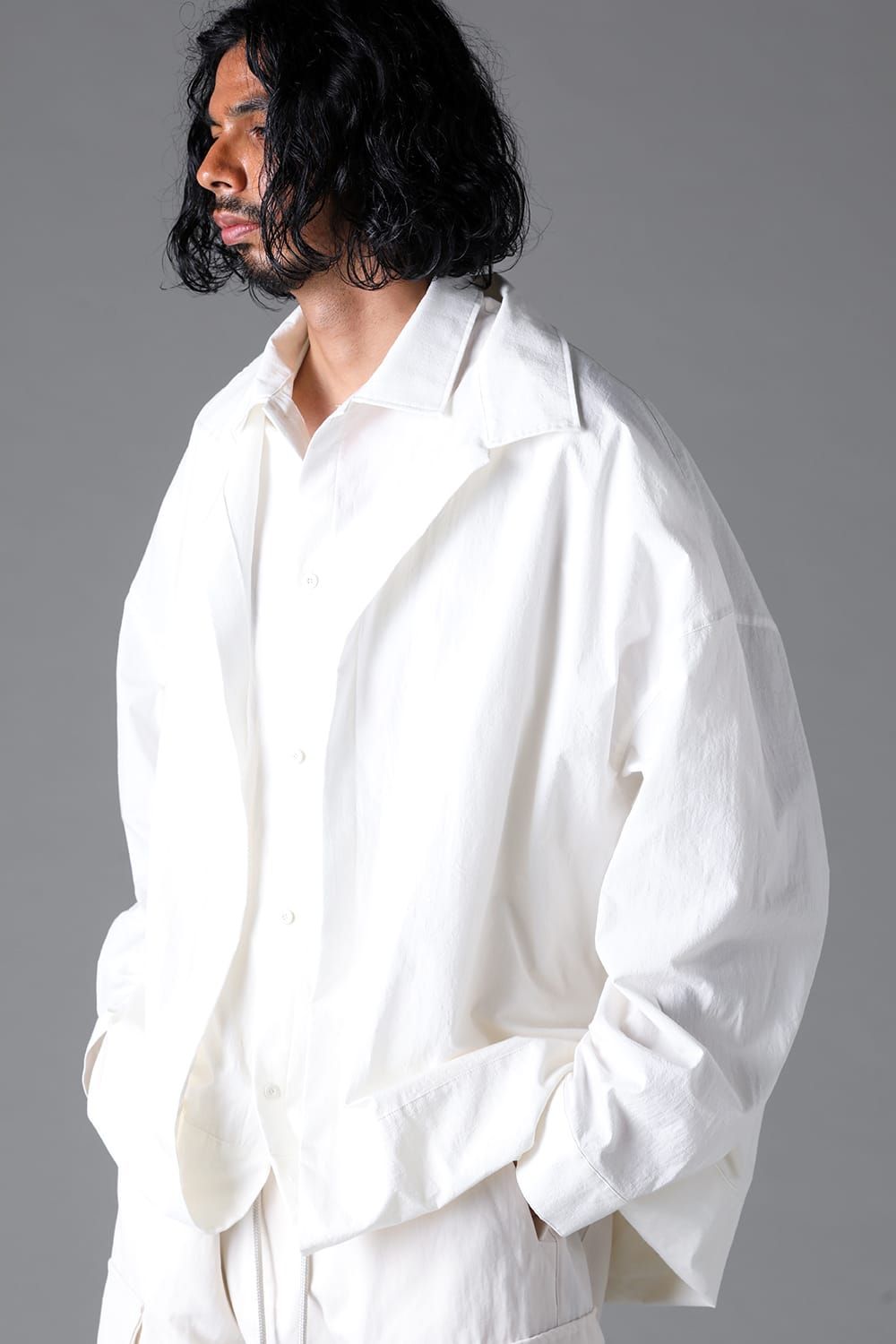 《2026SS先行予約》Coalesce Shirts"Black / White /Stone" / コウアレスシャツ"ブラック/ホワイト/ストーン"