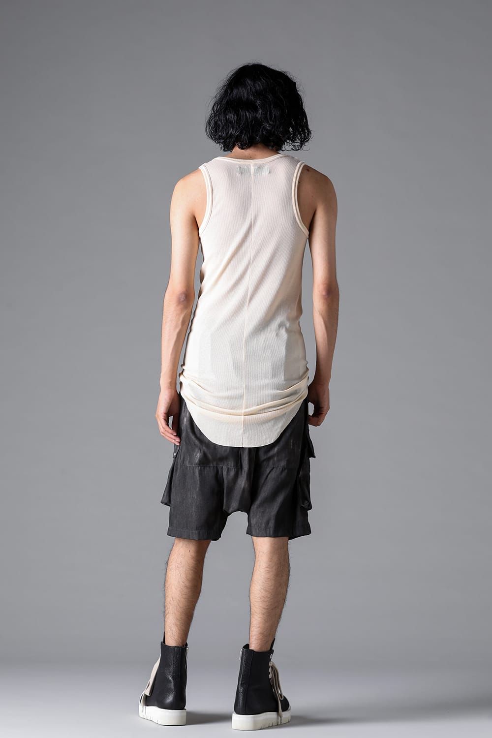 《2026SS先行予約》Rib Tank Top"Black / White / Stone / Greige / Sand" / リブタンクトップ"ブラック/ホワイト/ストーン/グレージュ/サンド"