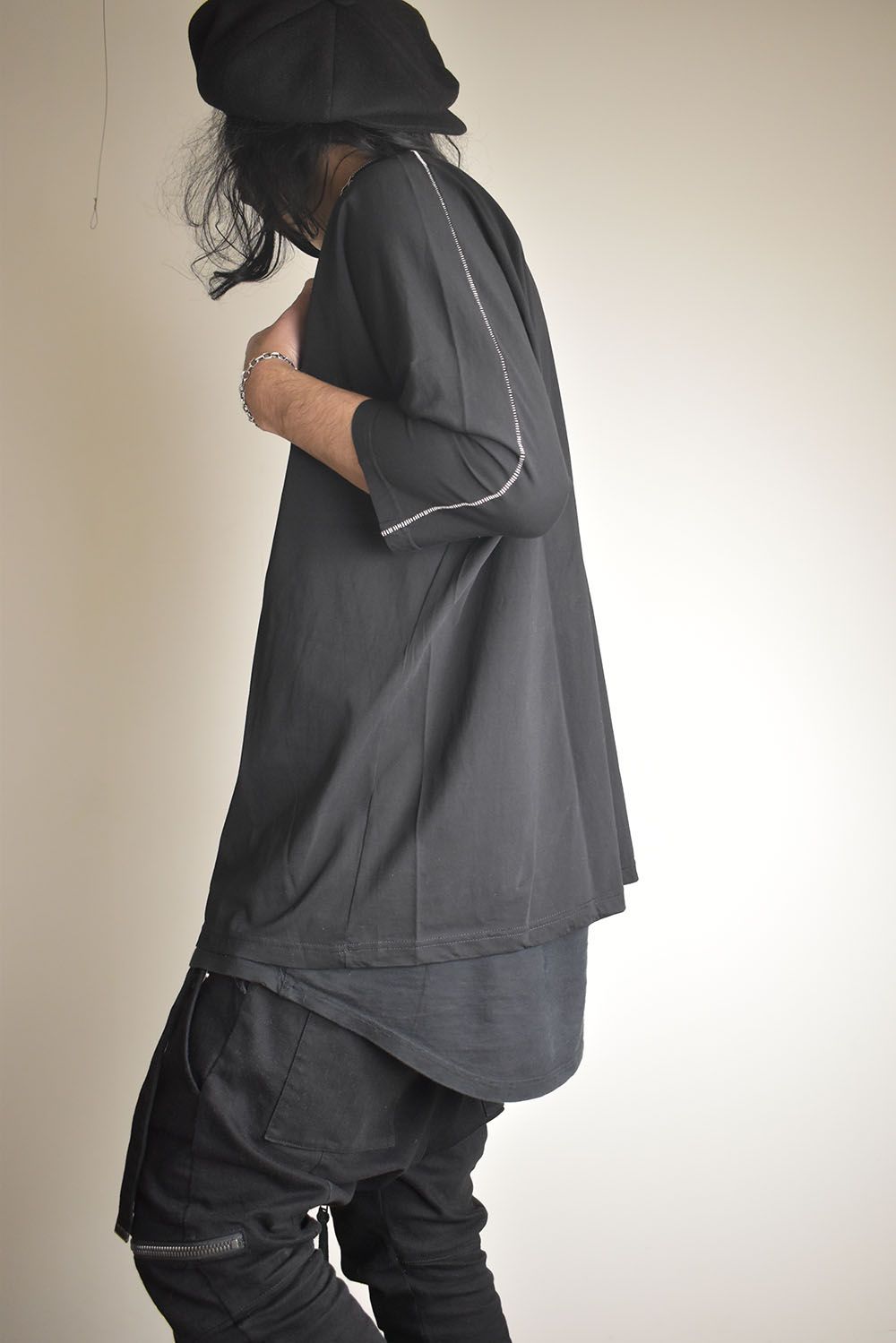 3/4 Dolman Tee"Black" / 3/4ドルマンTee"ブラック"