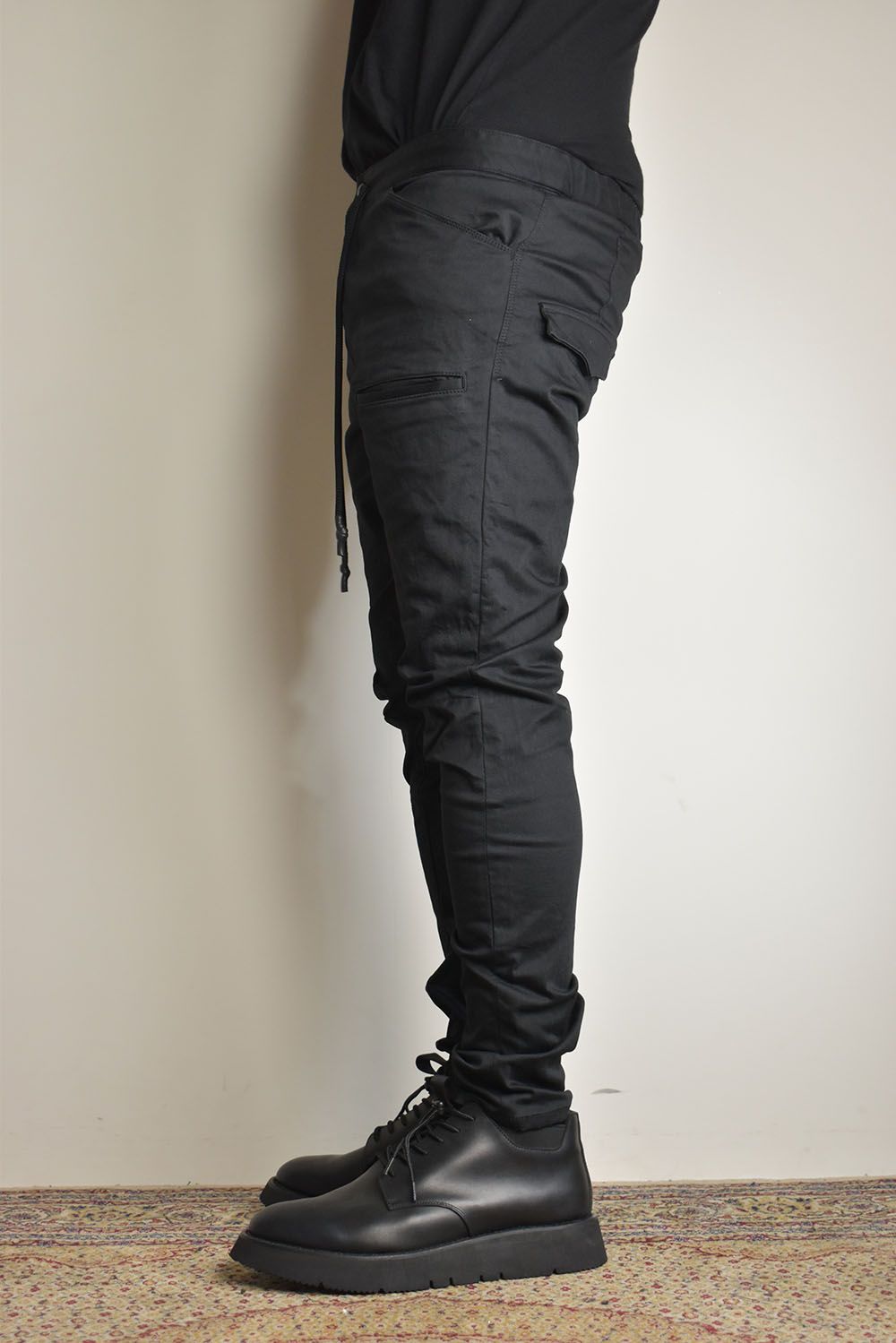 Slim Easy Pants"Black"/スリムイージーパンツ"ブラック"