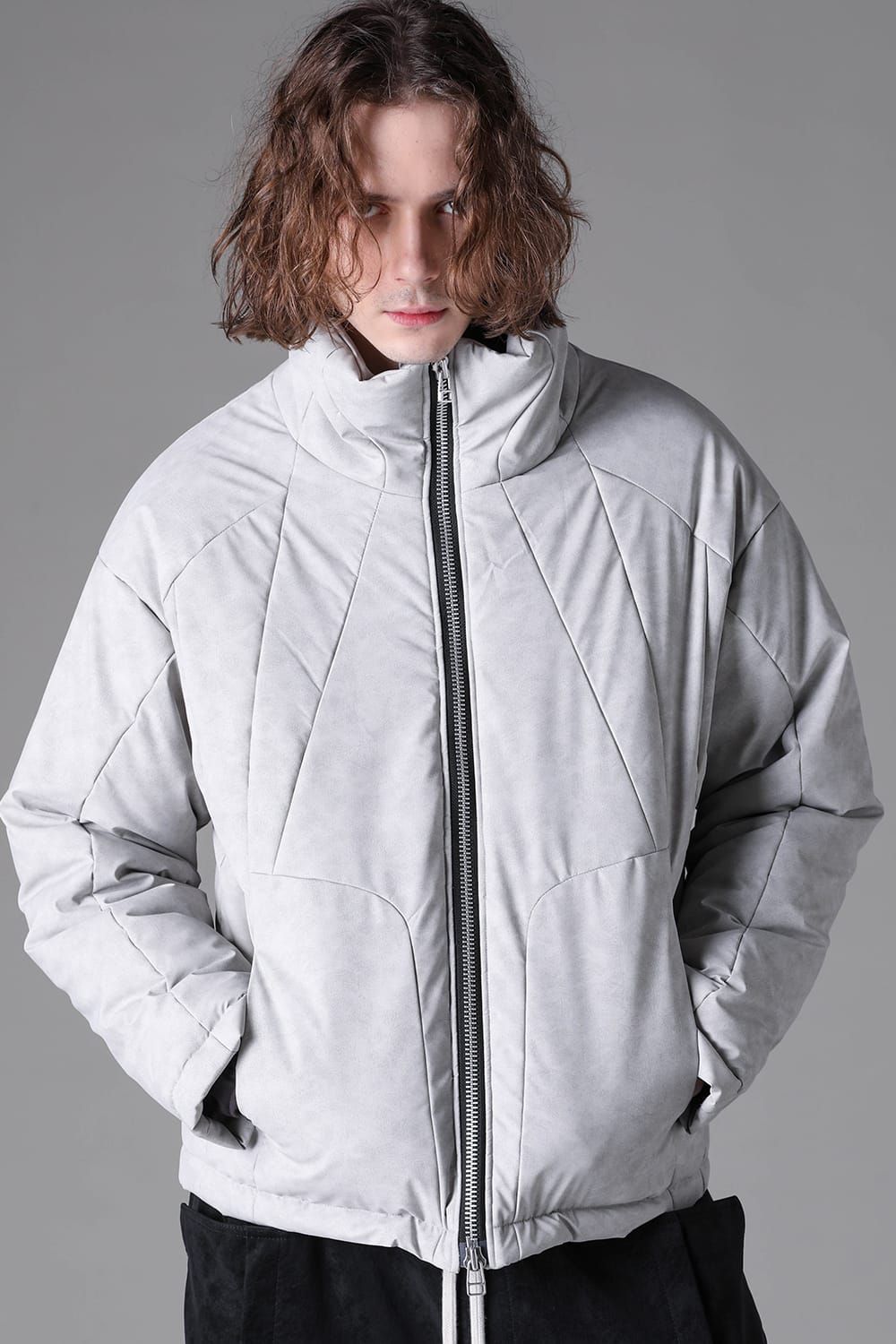 《2026AW先行予約》Padded Blouson "Smoke Black / L.Grey" / パデッドブルゾン"スモークブラック / ライトグレー"