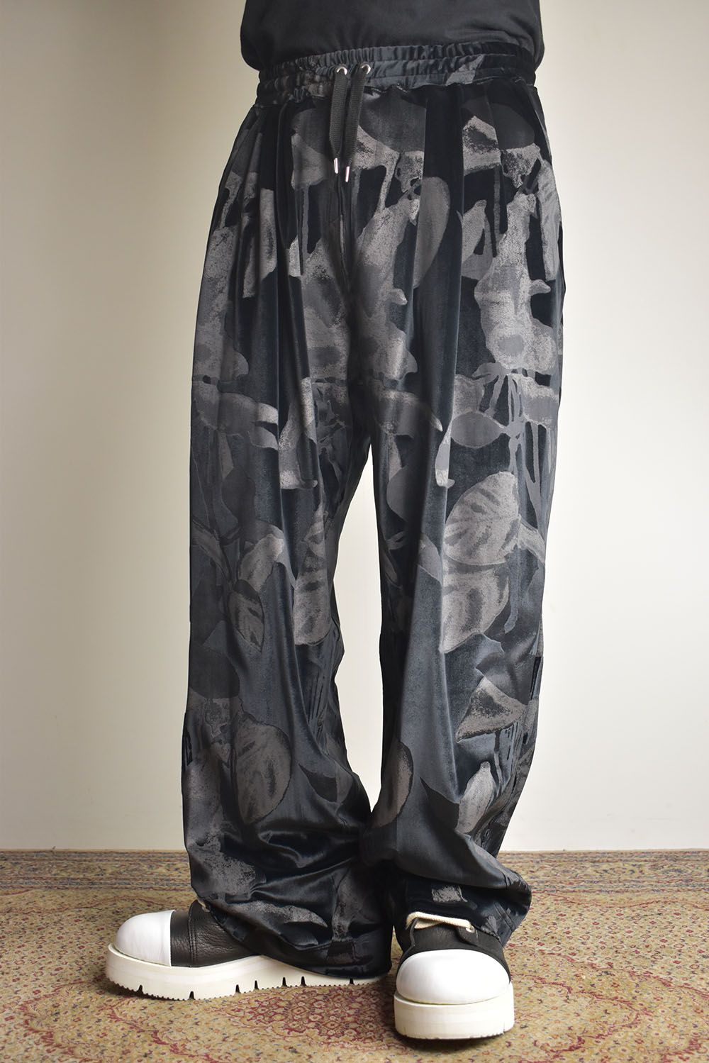 Tuck Easy Pants"Black" / タックイージーパンツ"ブラック"