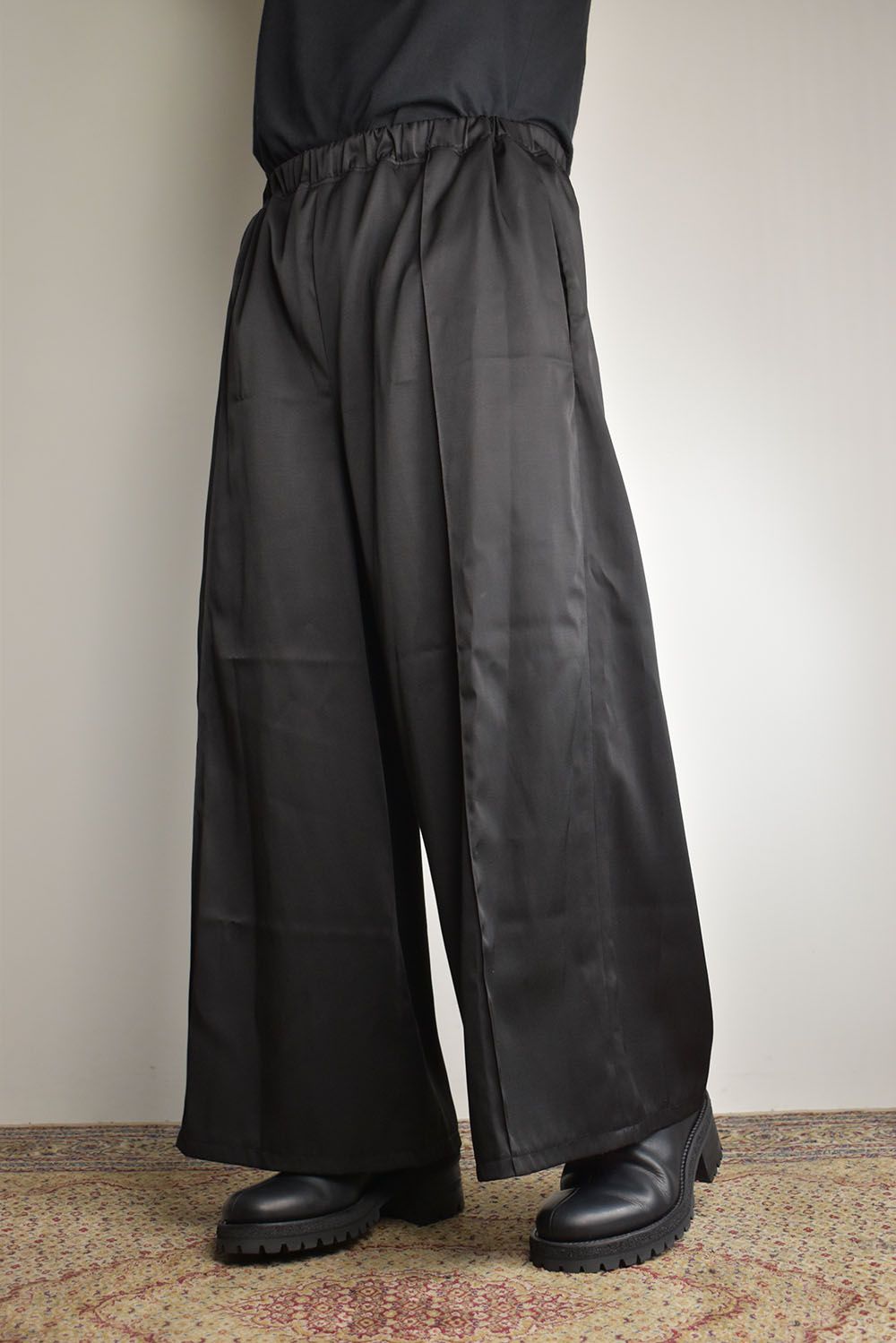 Easy Hakama Pants"Black" / イージー袴パンツ"ブラック"