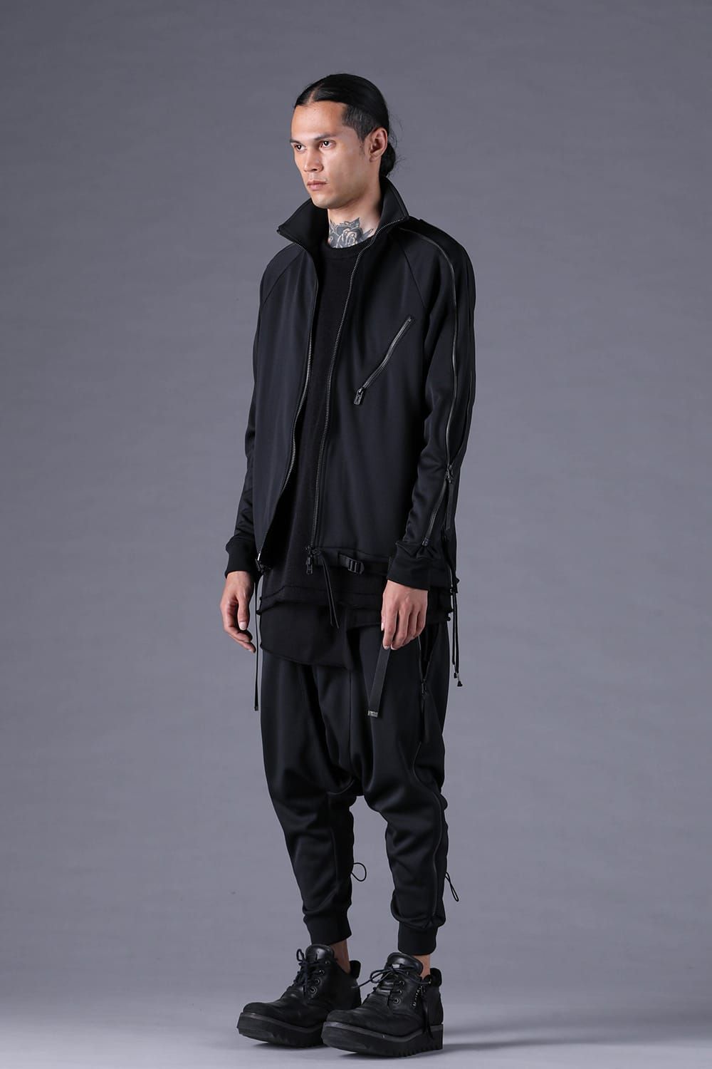 《2027SS先行予約分》Zip Line Track Jacket"Black" / ジップライントラックジャケット"ブラック"