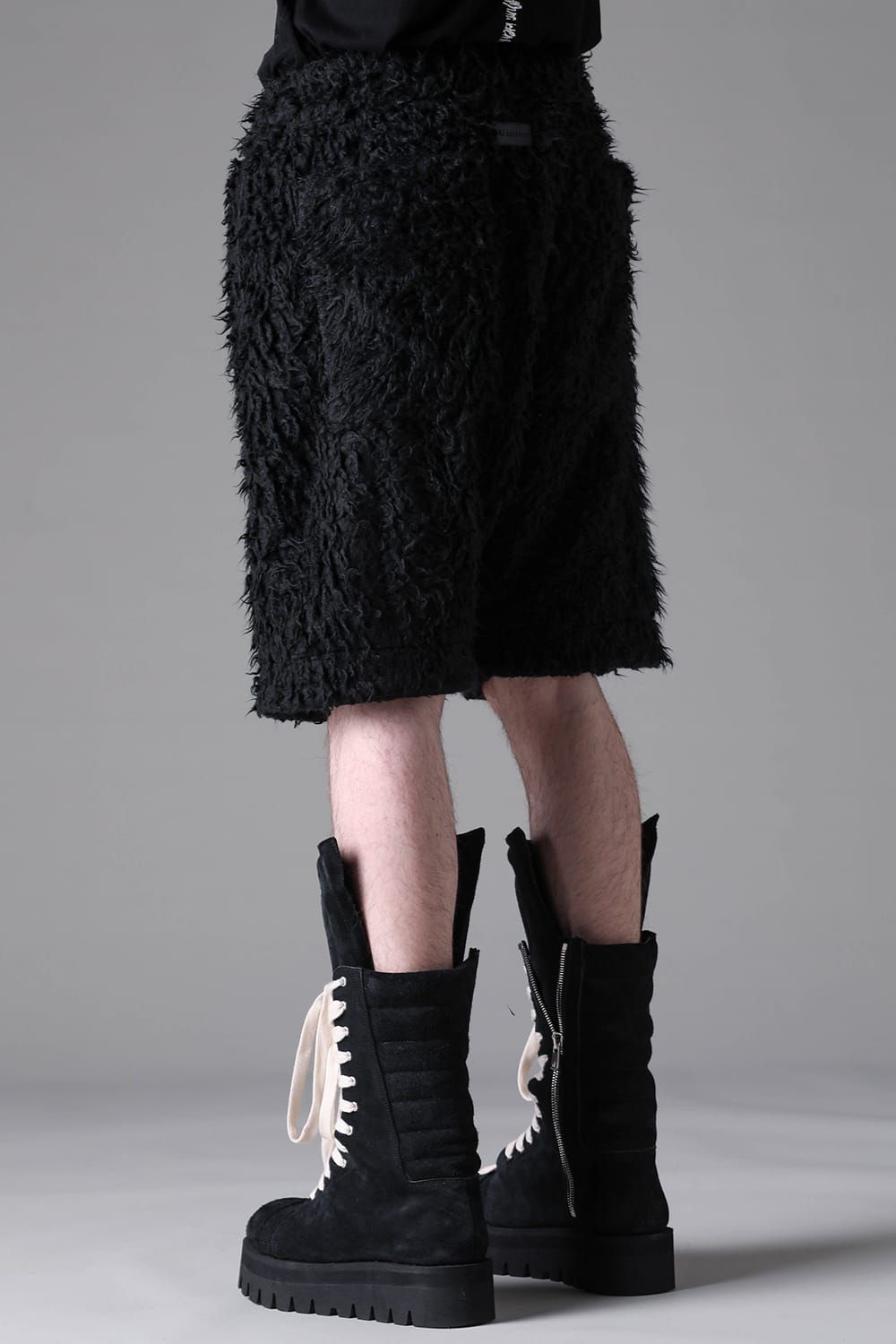 《2026AW先行予約》Sarrouel Short Pants"Black" / サルエルショートパンツ"ブラック"