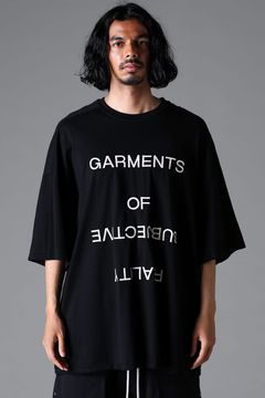 《2026SS先行予約》Jumbo Tee"Black /White /Stone /Grey" /ジャンボTee"ブラック/ホワイト/ストーン/グレー"