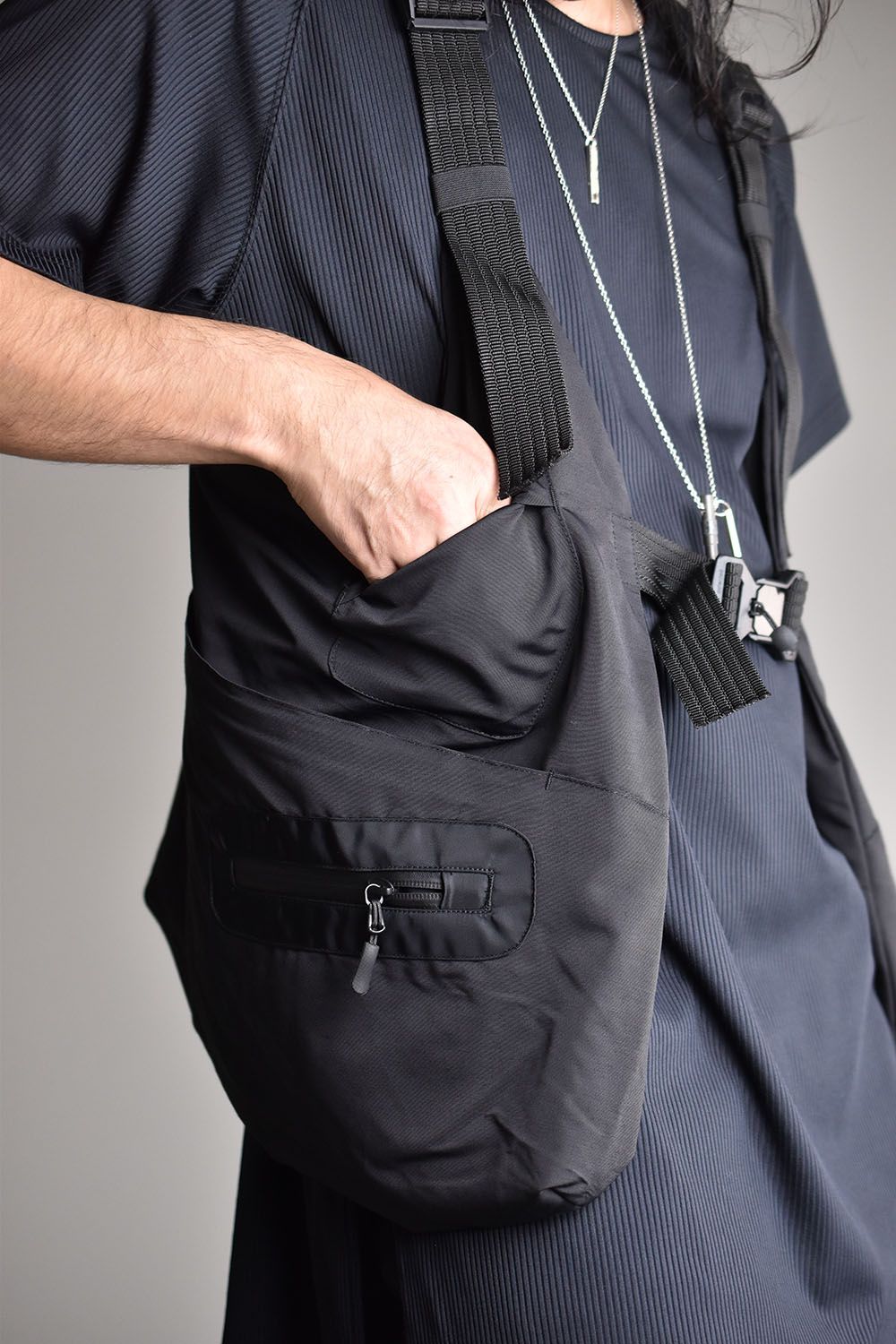 2Way Tactical Vest Bag"Black"/2ウェイタクティカルベストバッグ"ブラック"