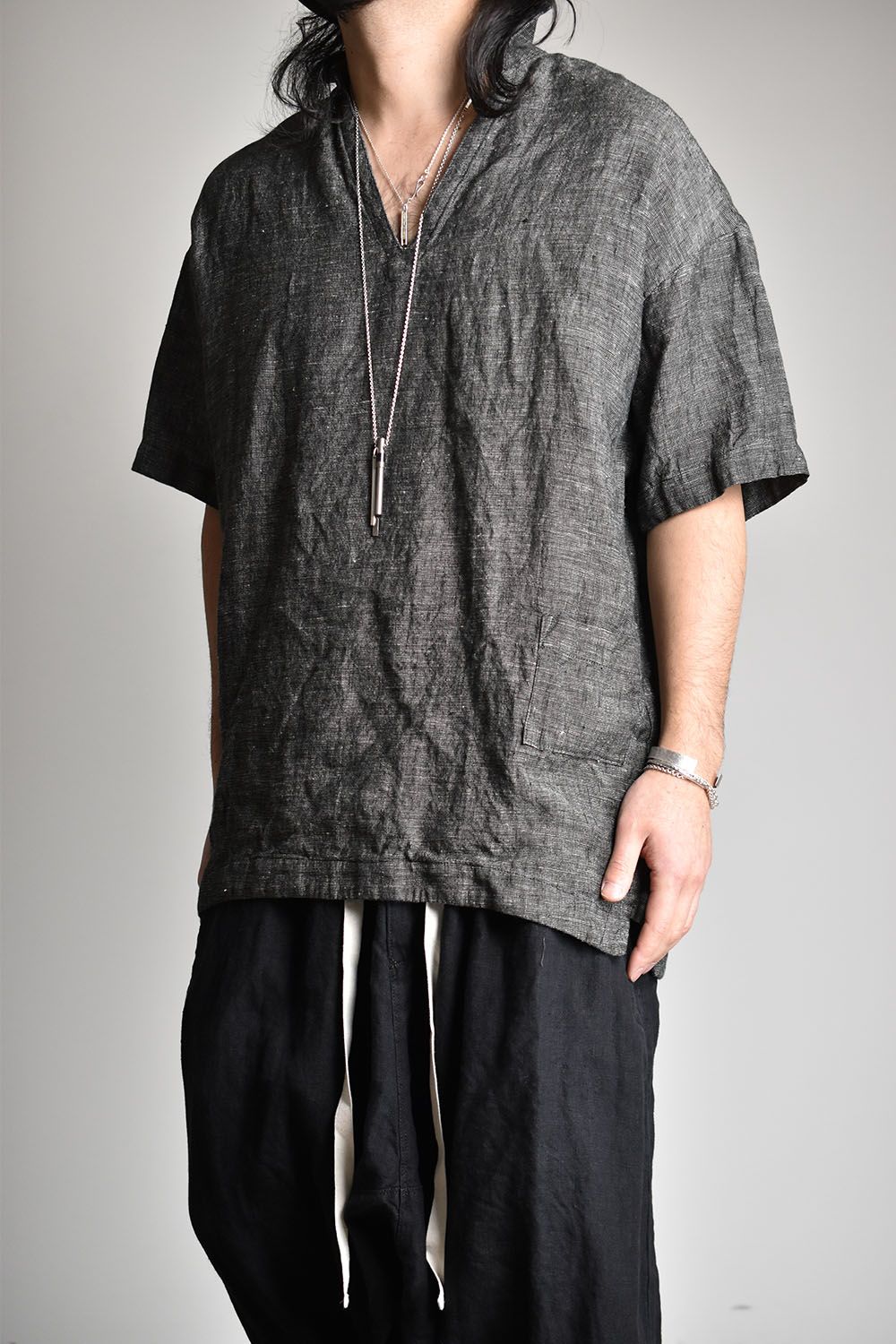 Dobby Half Sleeve Pullover Shirts/ドビーハーフスリーブプルオーバーシャツ