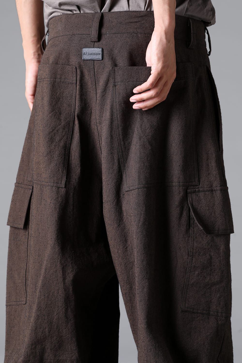 《2026SS先行予約》Tuck Wide Pants"Macassar" / タックワイドパンツ"マカサー"