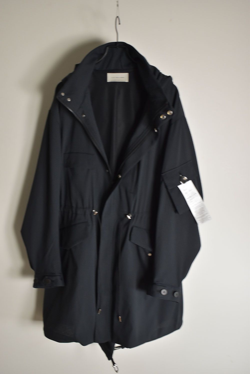 Fish Tall Coat"Black" / フィッシュテールコート"ブラック"