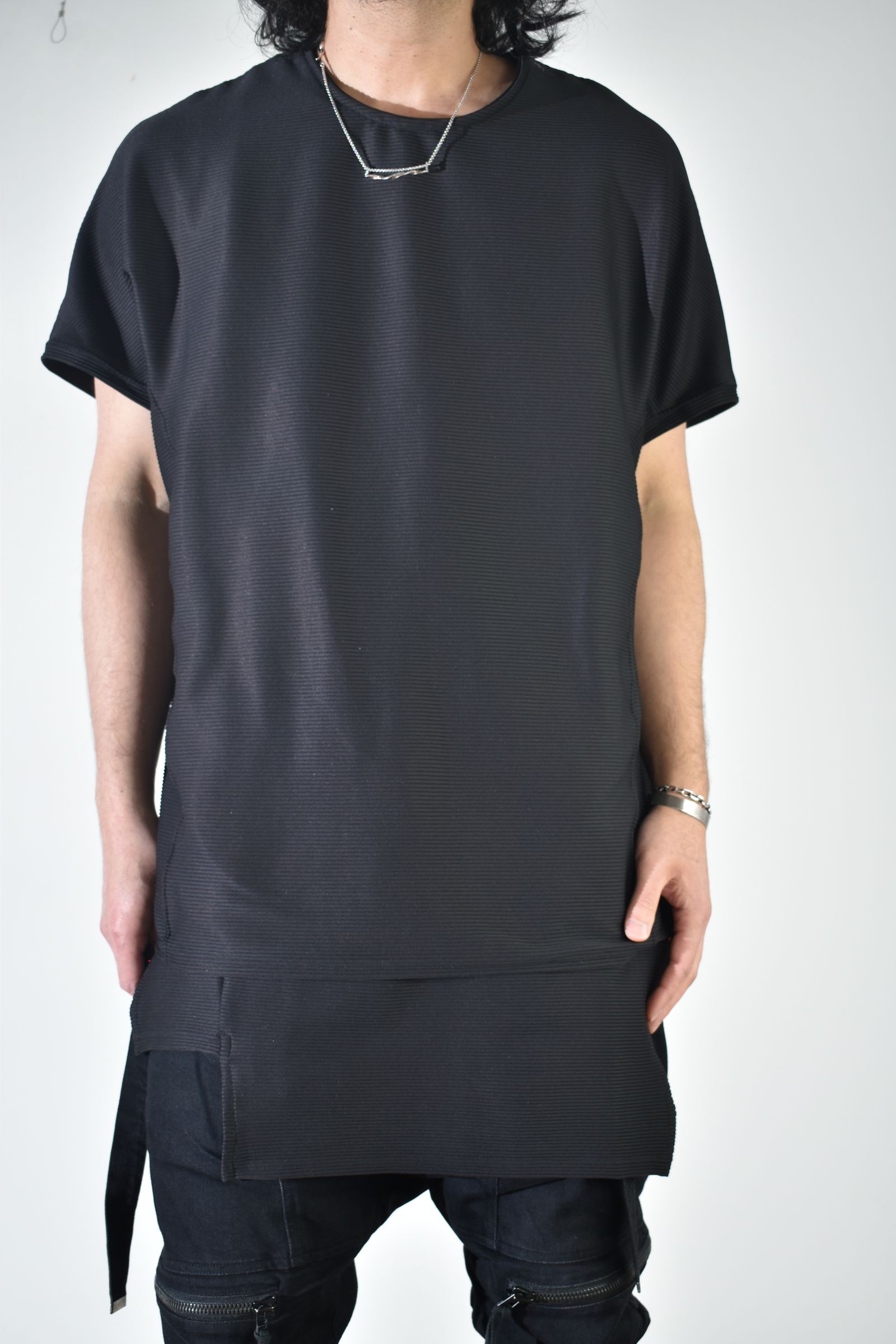 Off Set Extension Tank Top"Black" / オフセットエクステンションタンクトップ"ブラック"
