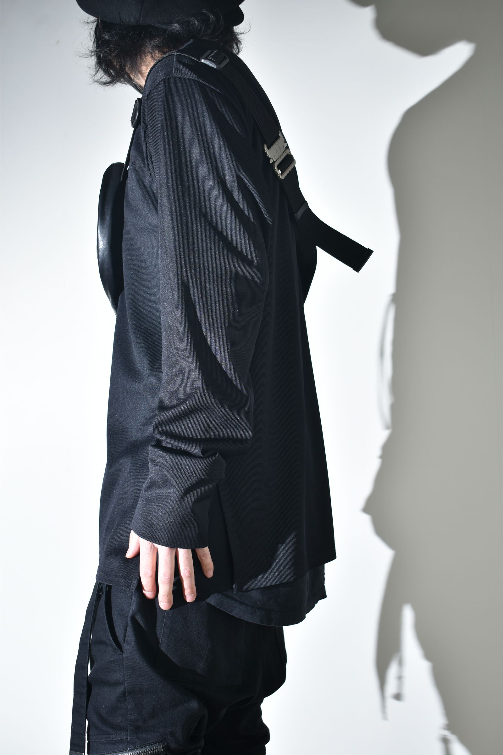 Leather Body Bag"Black" / レザーボディバッグ"ブラック"