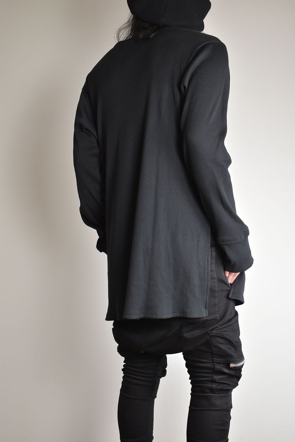 Base Layer Round Neck"Black"/ベースレイヤーラウンドネック"ブラック"