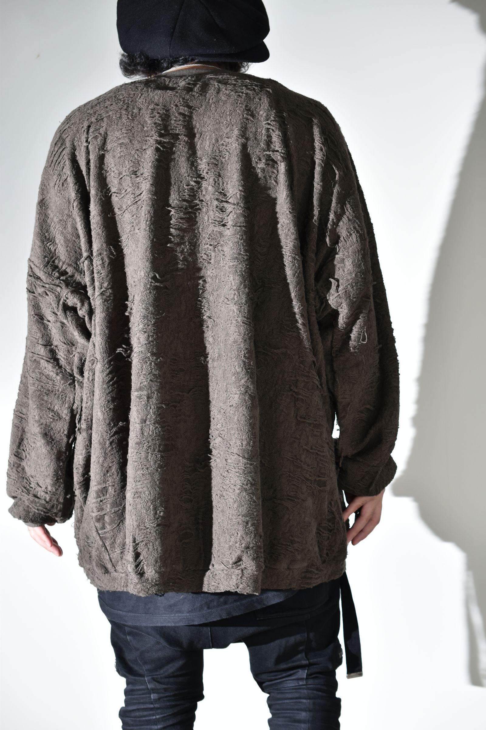 Extreme Over Sized Pullover"Khaki " / エクストリームオーバーサイズプルオーバー"カーキ"