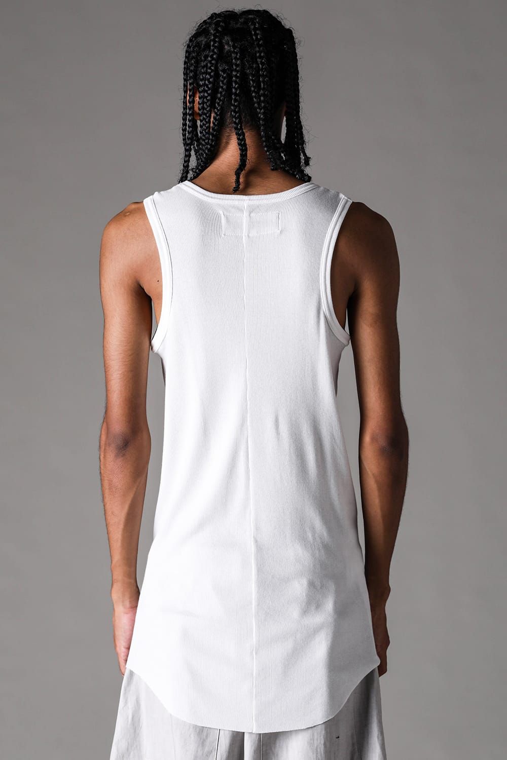 《2027SS先行予約》Regular Rib Tank Top"Ivory" / レギュラーリブタンクトップ "アイボリー"