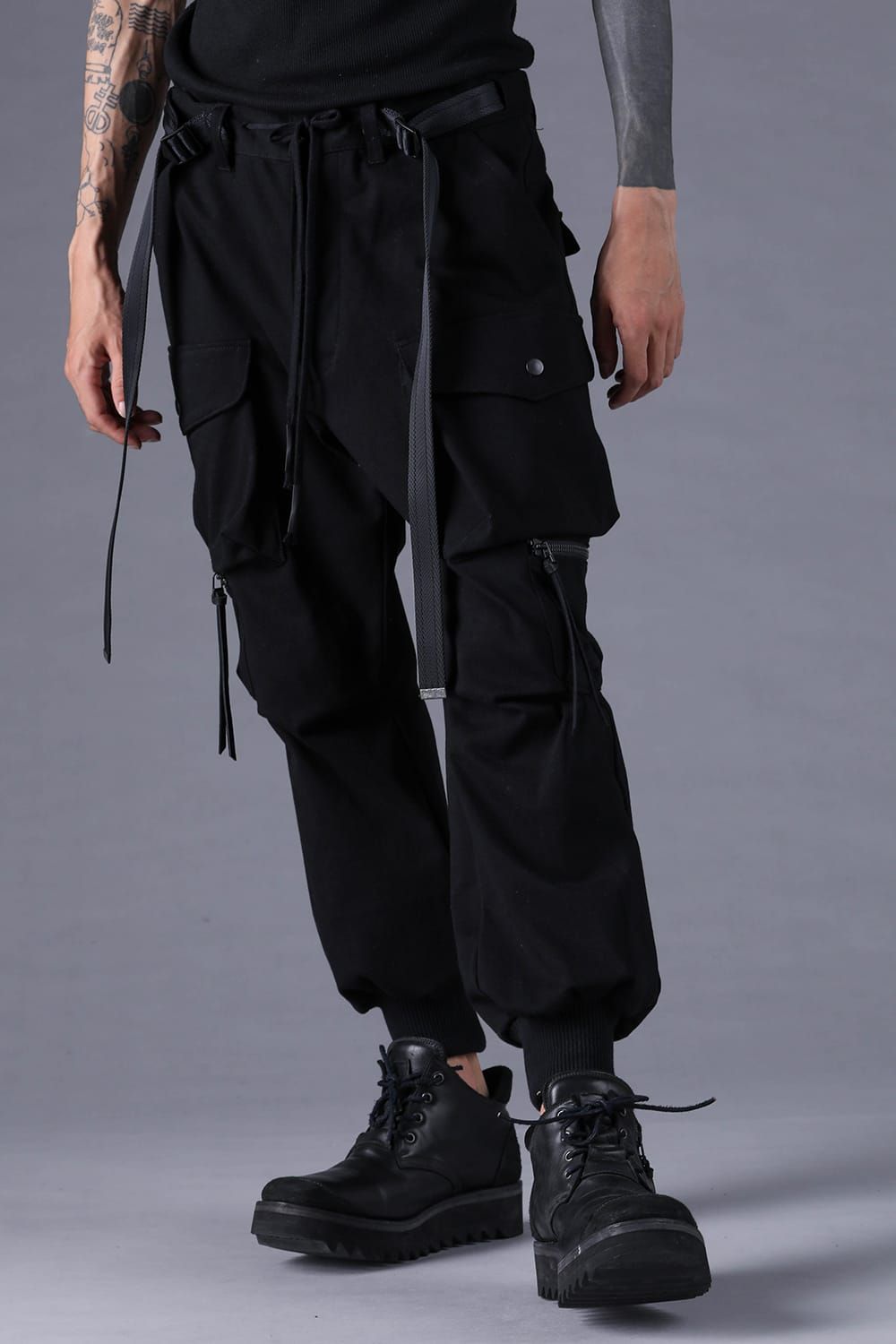《2027SS先行予約分》Dry Jersey Cargo Jog Pants"Black" / ドライジャージーカーゴジョグパンツ"ブラック"
