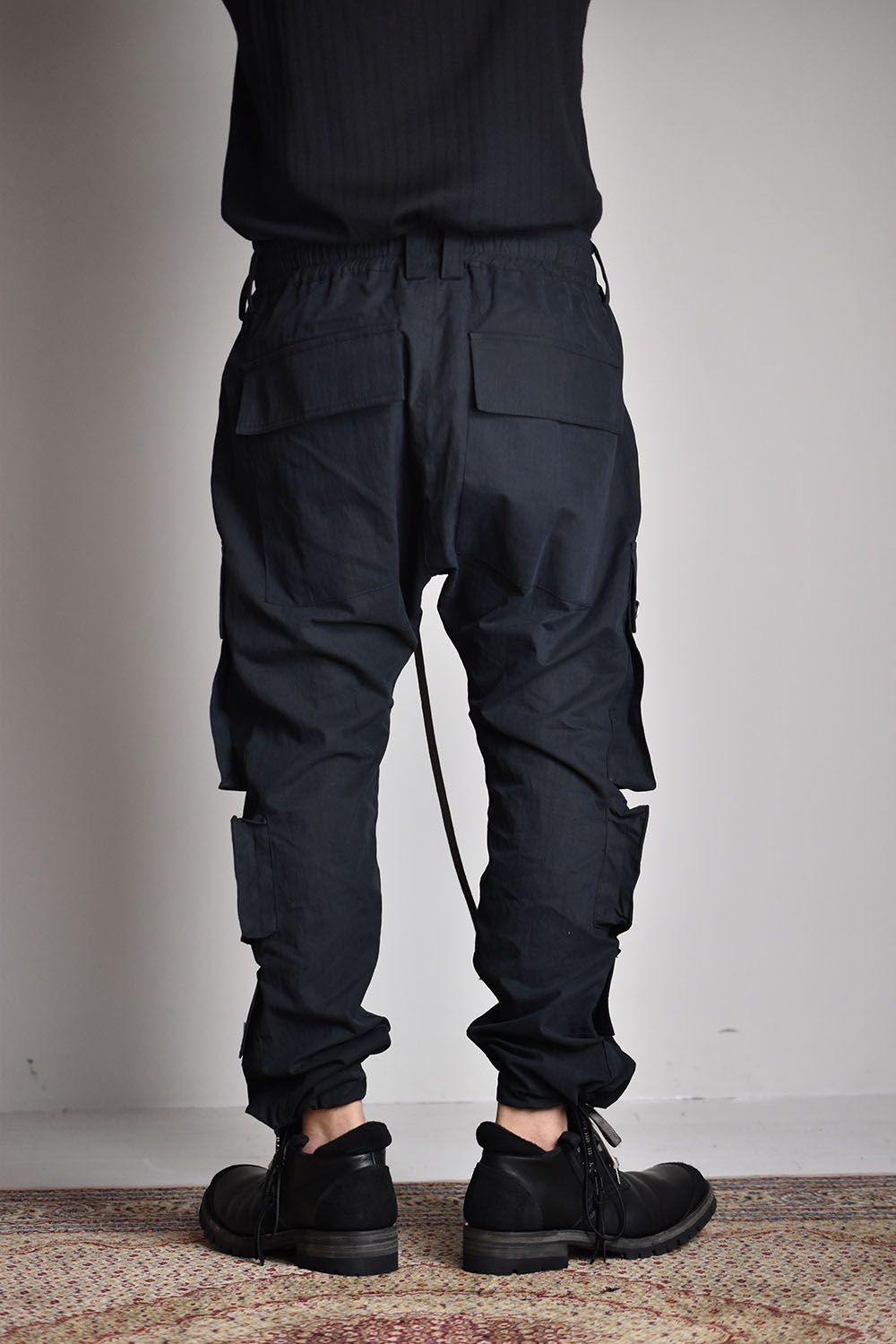 Cargo Long Pants"Black"/ カーゴロングパンツ"ブラック"