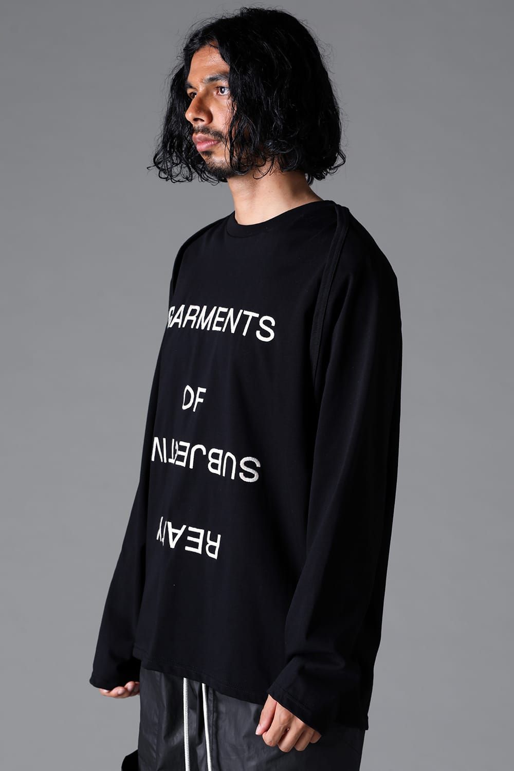 《2026SS先行予約》Shiva Long Sleeve Tee "Black / Cream" /シヴァロングスリーブTee"ブラック/クリーム"