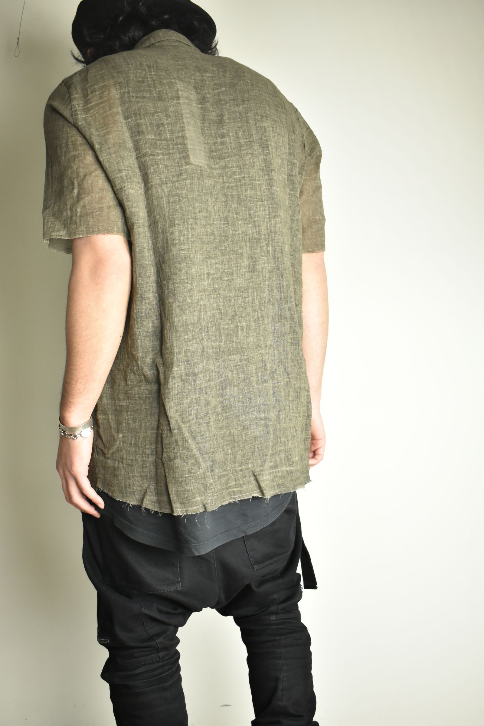Short Sleeve Shirts"Charcoal Brown" / ショートスリーブシャツ"チャコールブラウン"