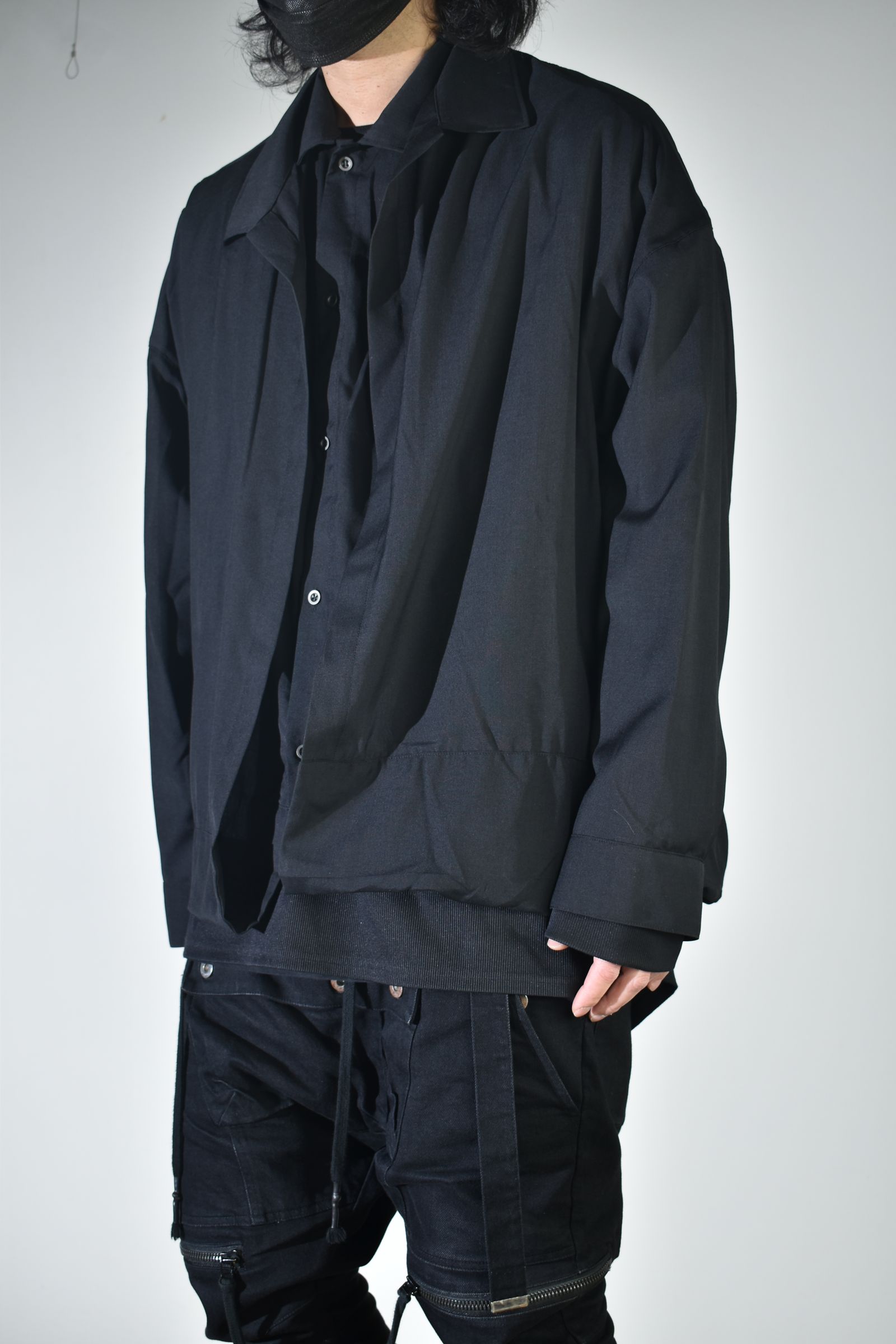 Coalesce Shirts"Black " / コウアレスシャツ"ブラック"