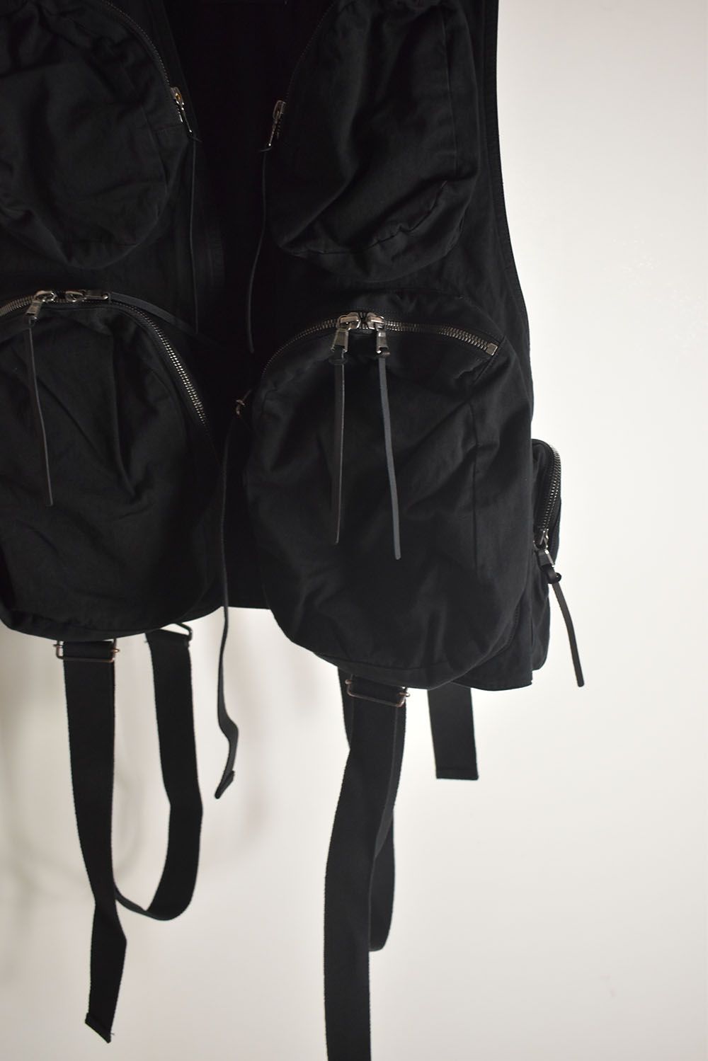 Cotton Twill Tactical Vest "Black" / 綿ツイルタクティカルベスト"ブラック"