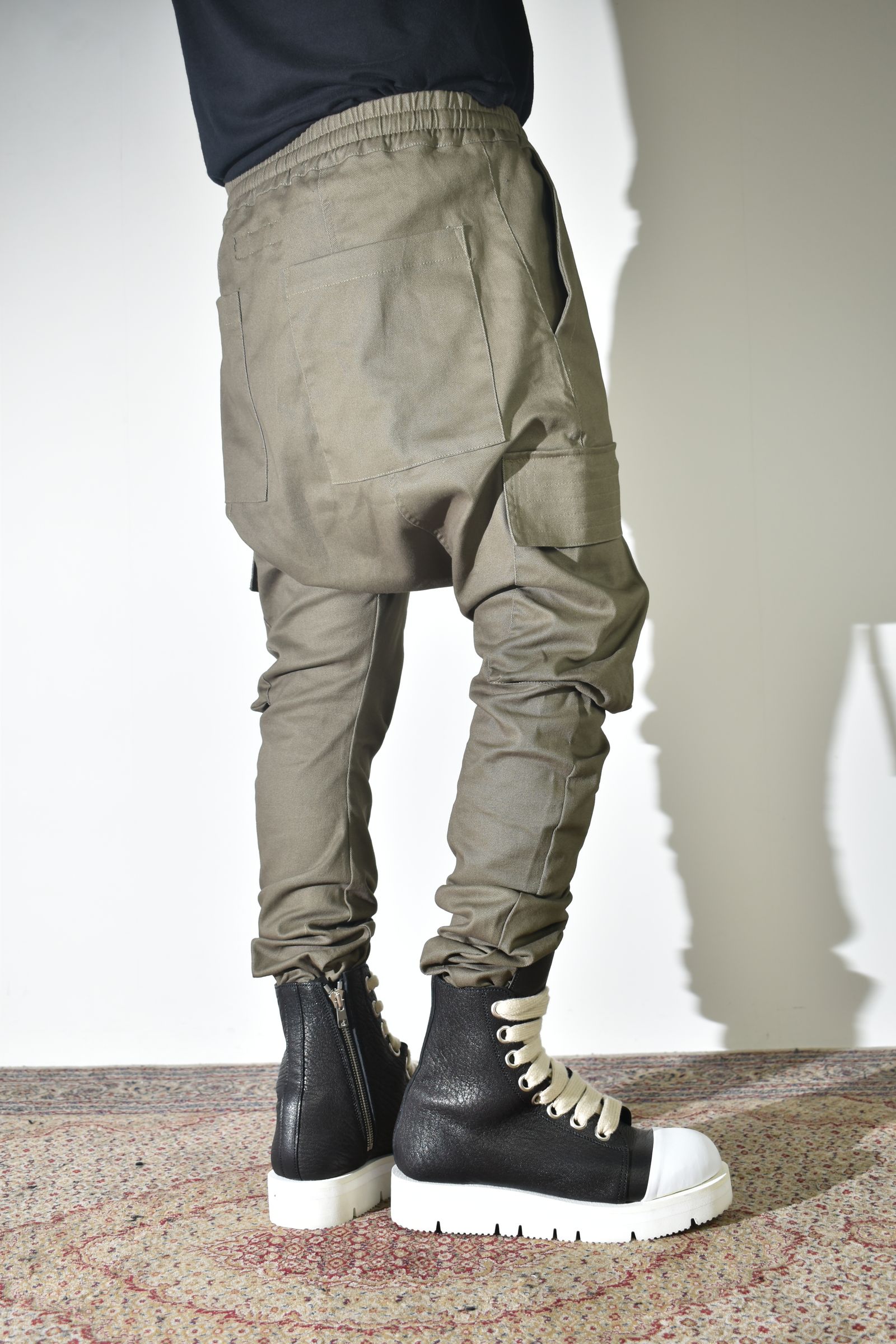 【Exclusive】Cargo Sarouel Skinny"Khaki" / カーゴサルエルスキニー"カーキ"