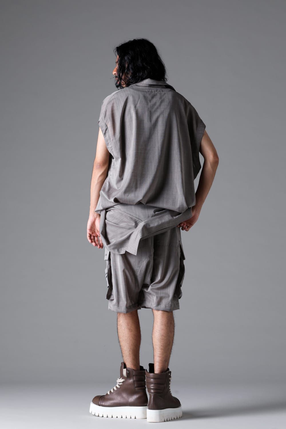 《2026SS先行予約》Cargo Shorts"Black /Stone" / カーゴショーツ"ブラック/ストーン"
