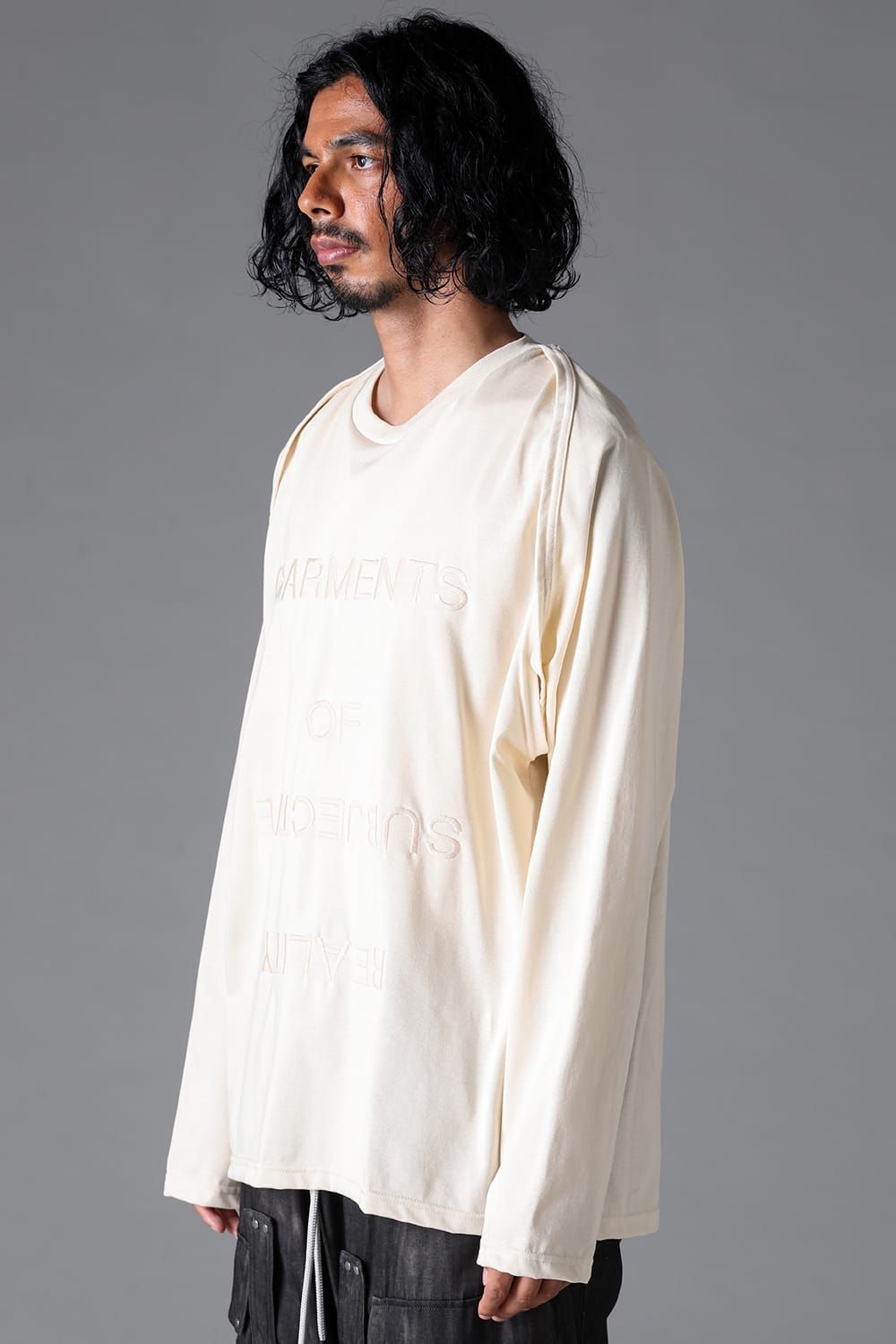 《2026SS先行予約》Shiva Long Sleeve Tee "Black / Cream" /シヴァロングスリーブTee"ブラック/クリーム"