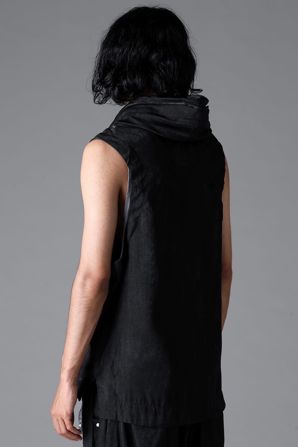 《2026SS先行予約》Zip Vest"Black / Uneven D.Grey / Uneven Grey" / ジップベスト"ブラック/アンイーブンダークグレー/アンイーブングレー"