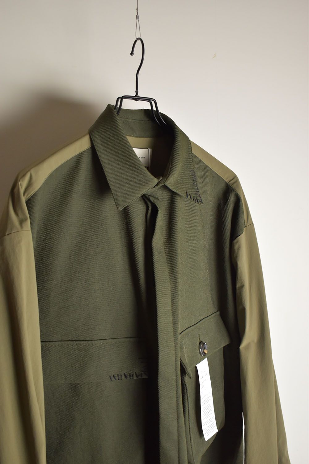 Shirts Jacket"Moss Green"/シャツジャケット"モスグリーン"