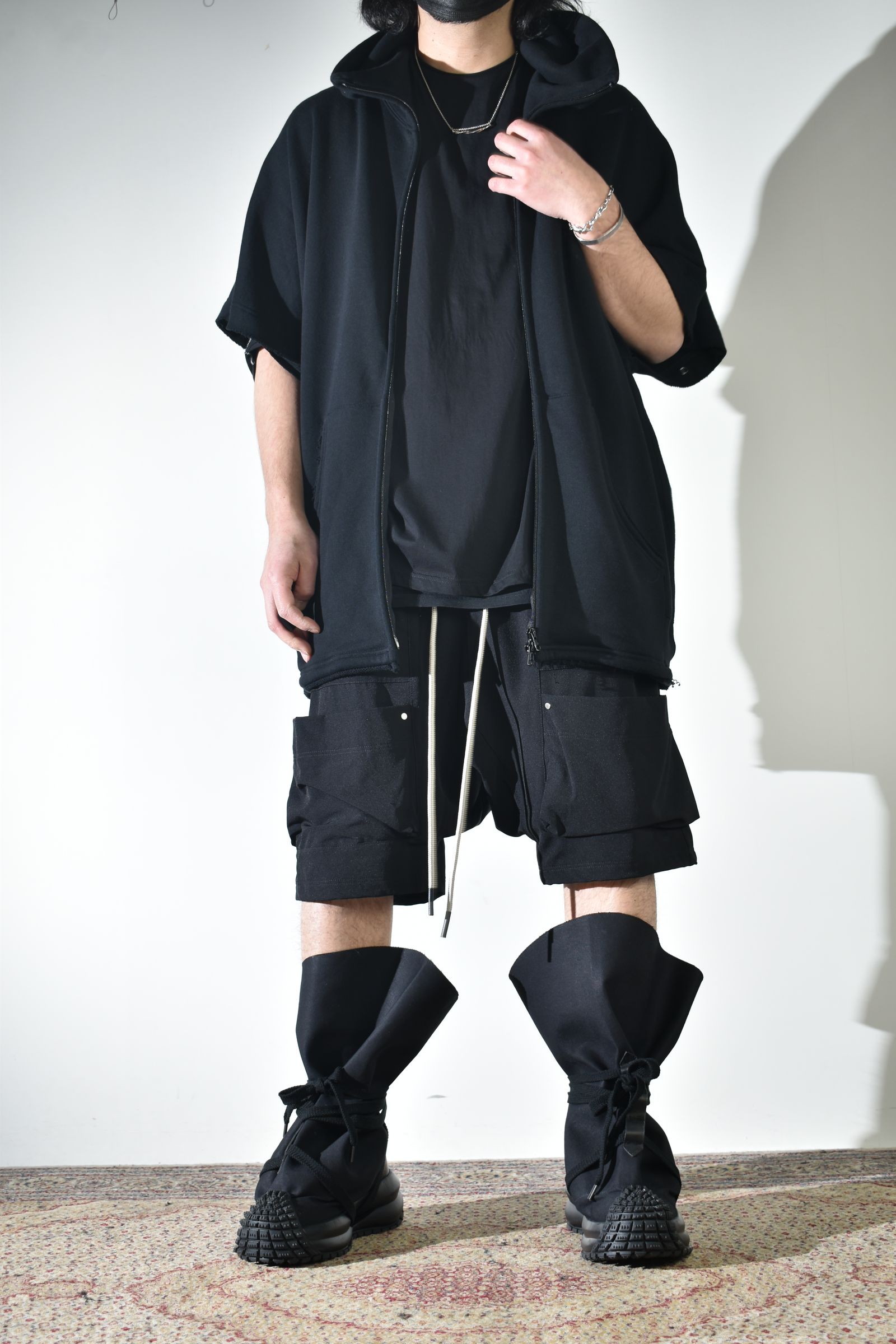 2Wayで着られる着用シーズンの長いスウェット