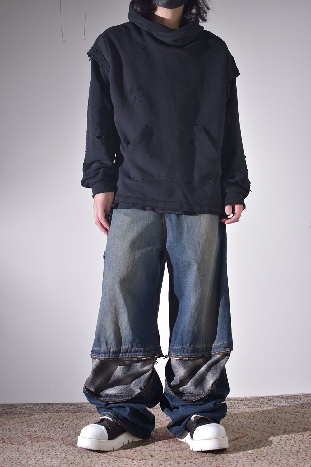 コーチジャケット×デニム