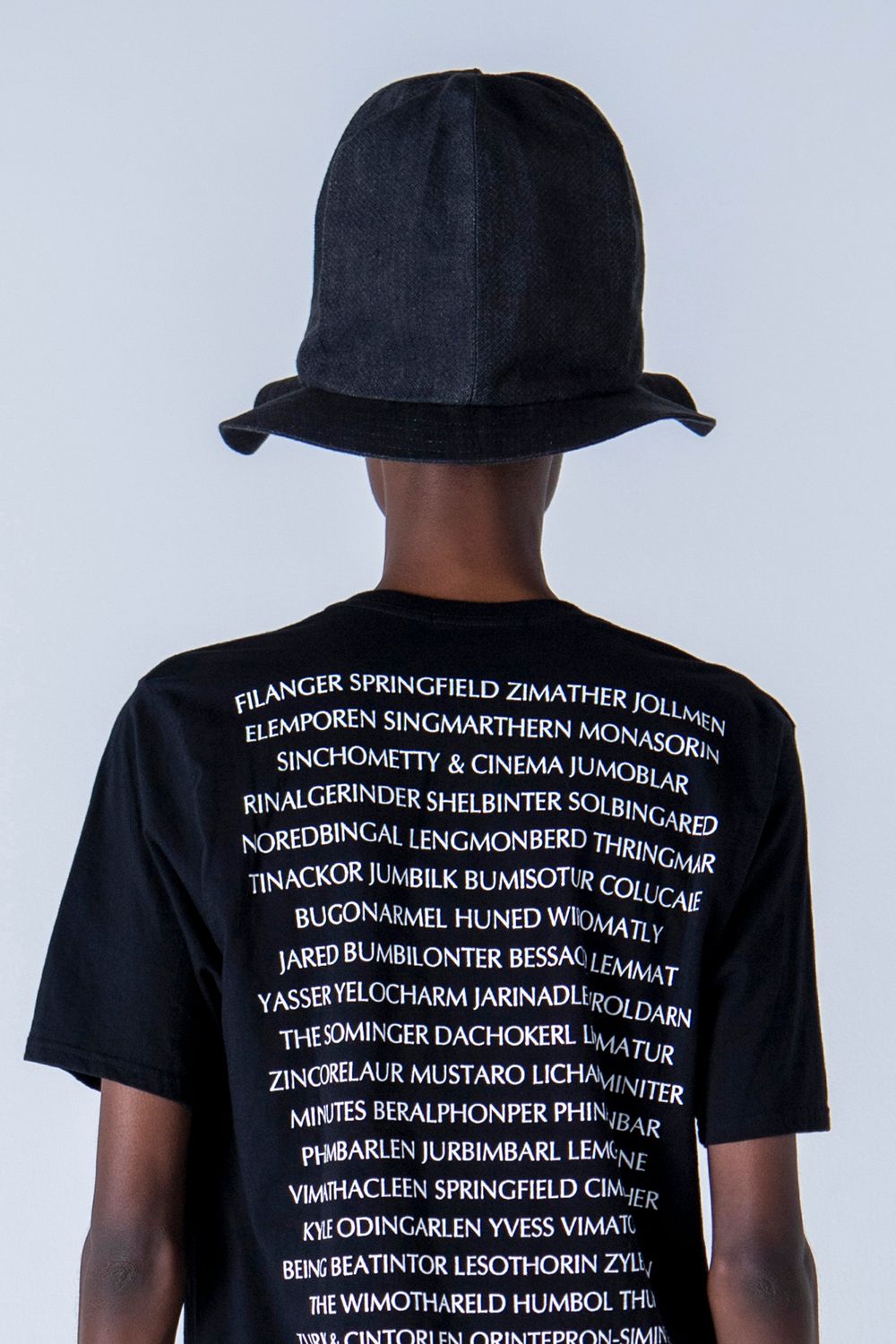Oversized Hat"Black"/オーバーサイズドハット"ブラック"
