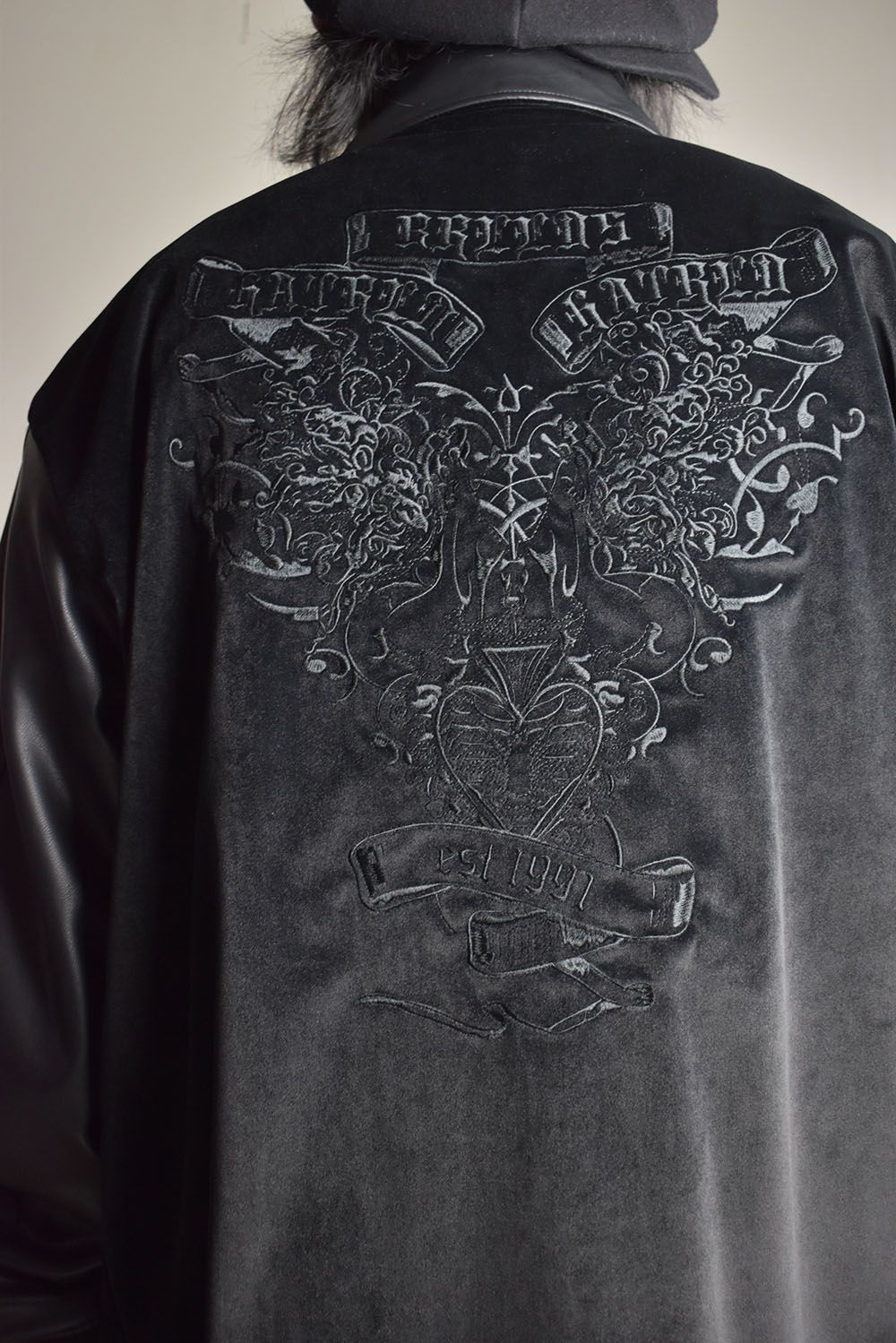 Two Face Coach Jacket"Black" / ツーフェイスコーチジャケット"ブラック"