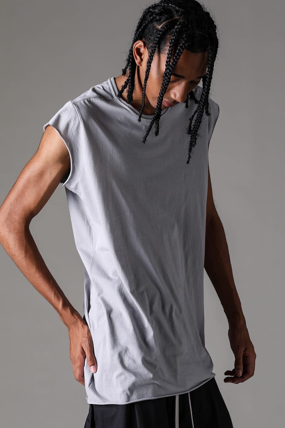 《2027SS先行予約》Albini Airy Tank Top"Black / Sage Green / Brown / L.Grey / White" /  アルビニエアリータンクトップ"ブラック /セージグリーン /ブラウン /ライトグレー/ホワイト"