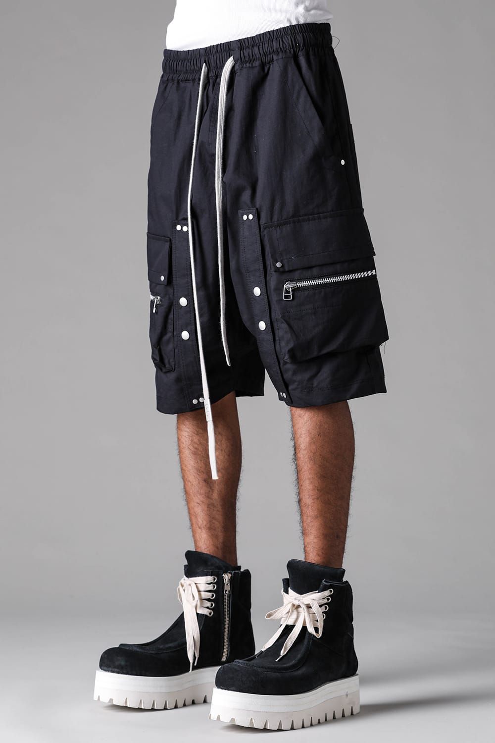 《2027SS先行予約》Cargo Shorts"Black" / カーゴショーツ"ブラック"