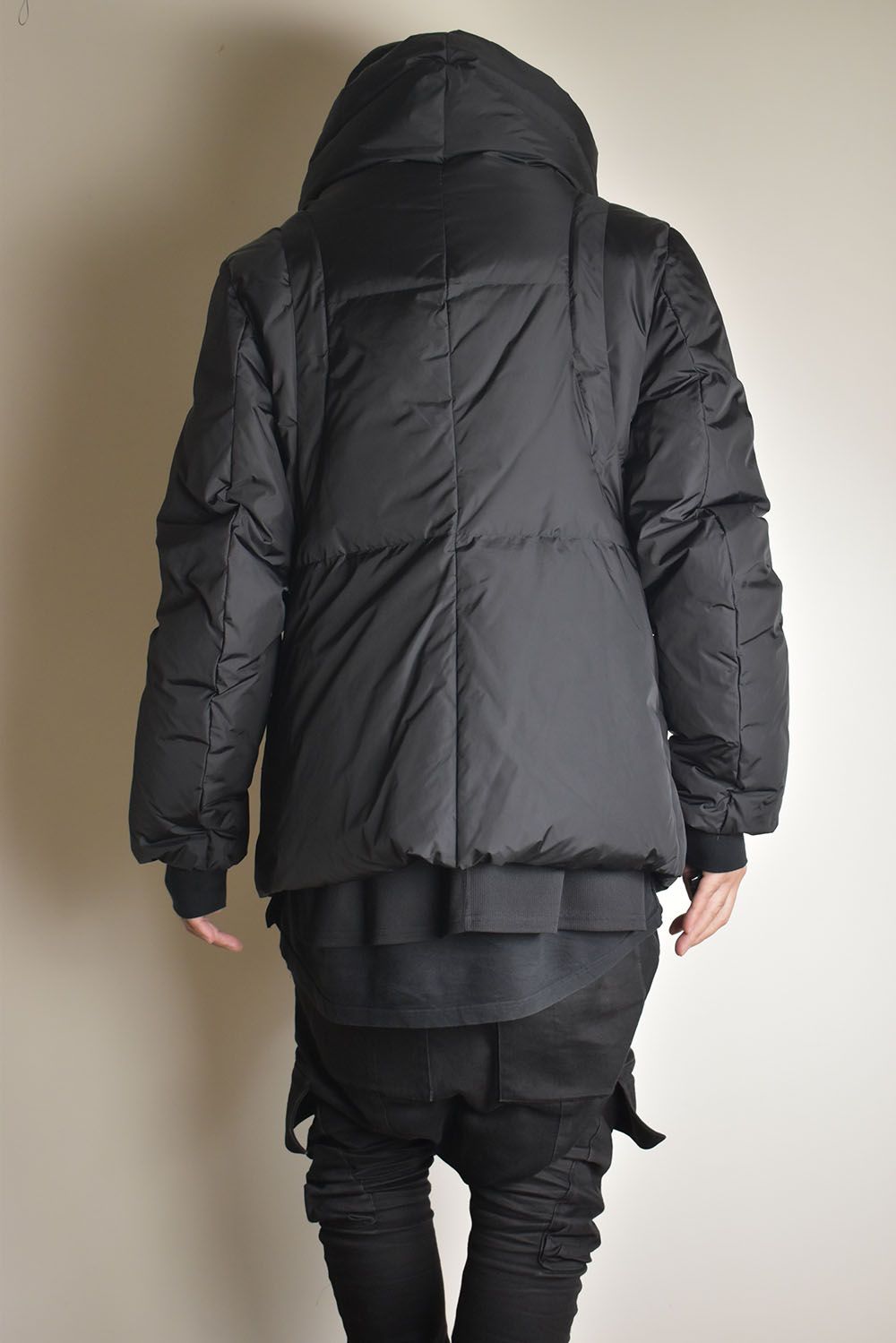 Detachable Sleeve Down Jacket"Black" / デタッチャブルスリーブダウンジャケット"ブラック"