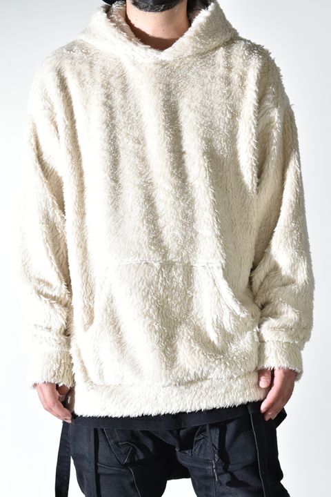 Oversized Pullover Hoodie "Ecru" / オーバーサイズプルオーバーフーディ"エクリュ"