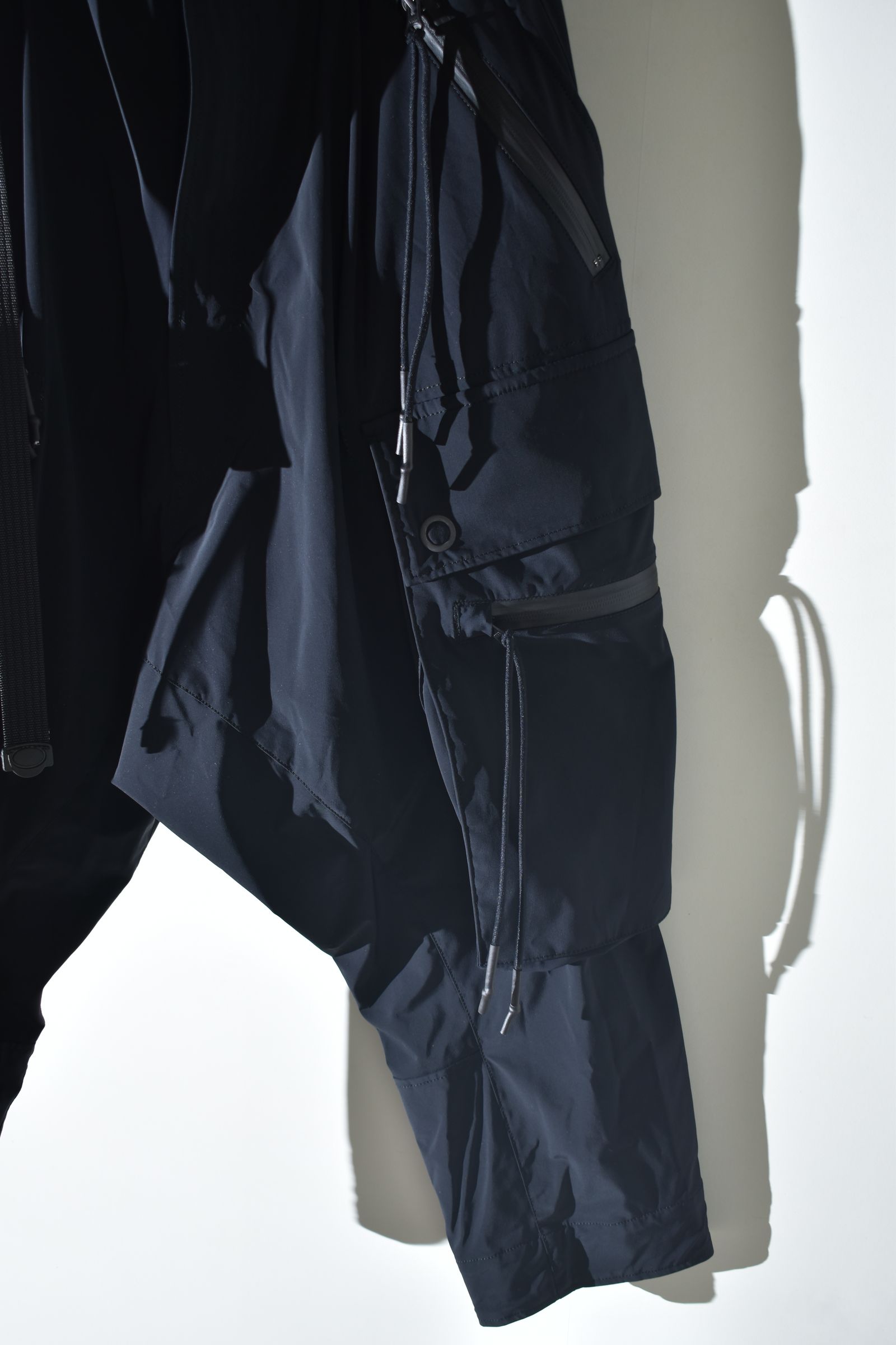 Sarrouel Cropped Cargo"Black" / サルエルクロップドカーゴ"ブラック"