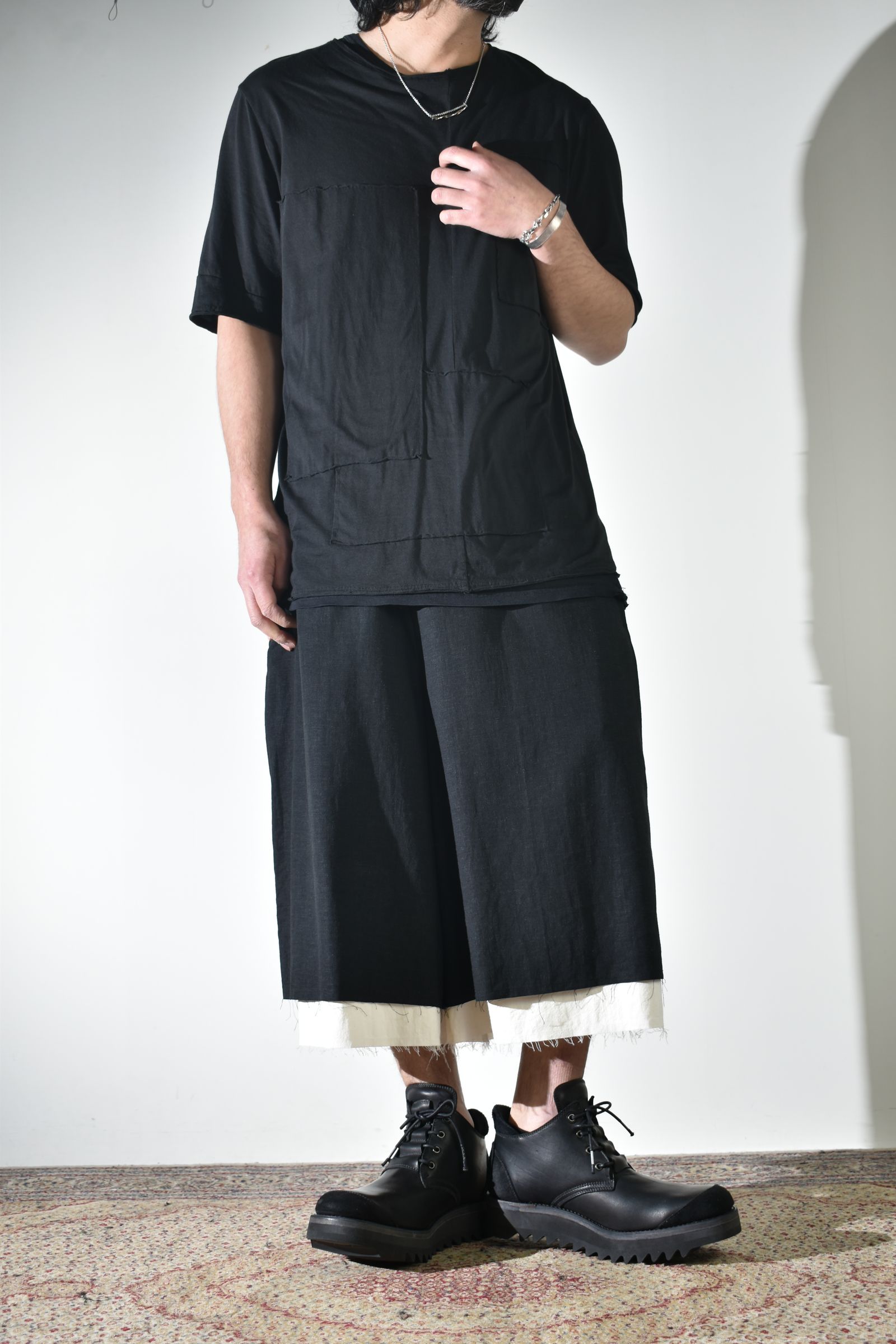 ラフな着方もあり