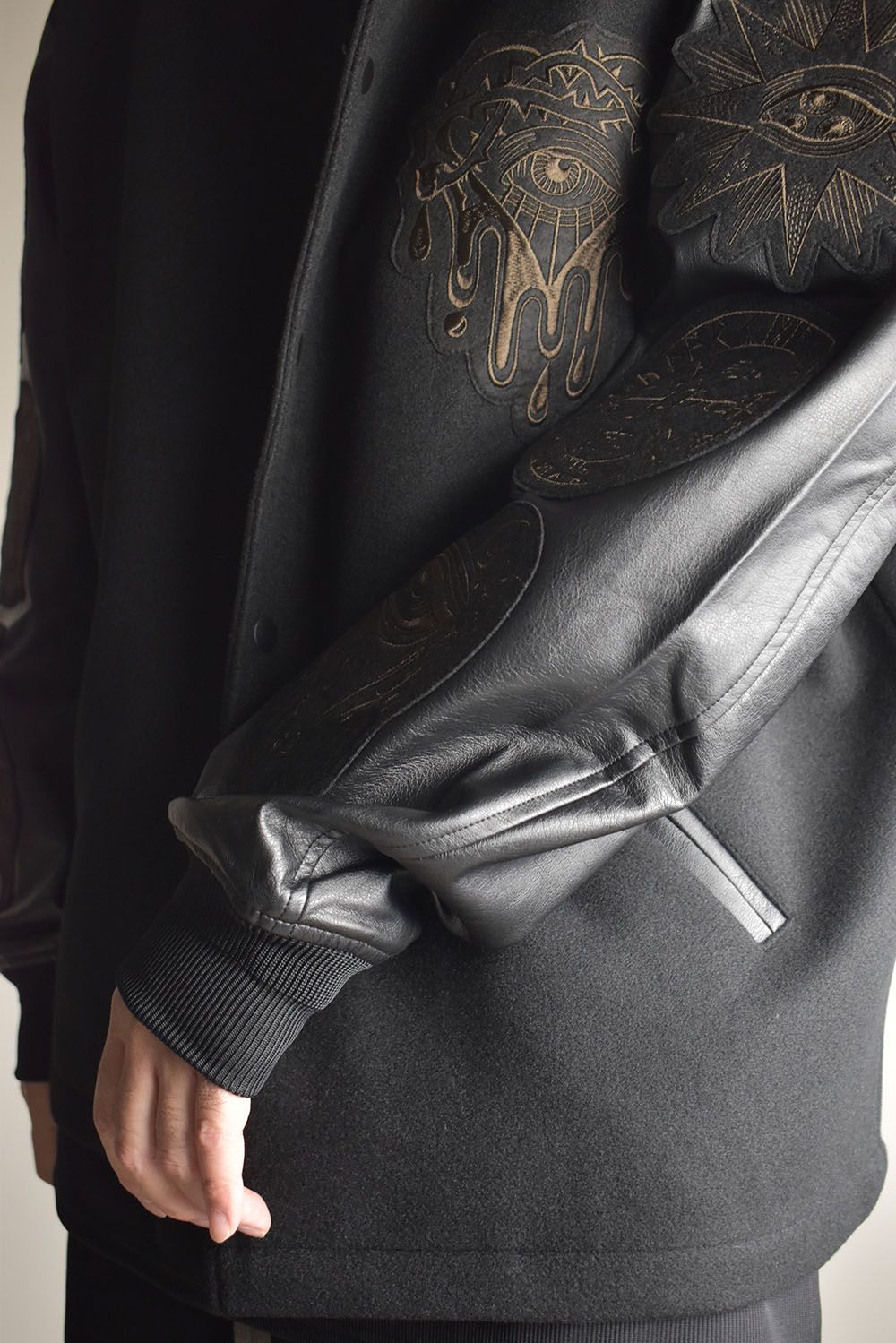 Heavy Melton Coach Jacket"Black" / ヘビーメルトンコーチジャケット"ブラック"