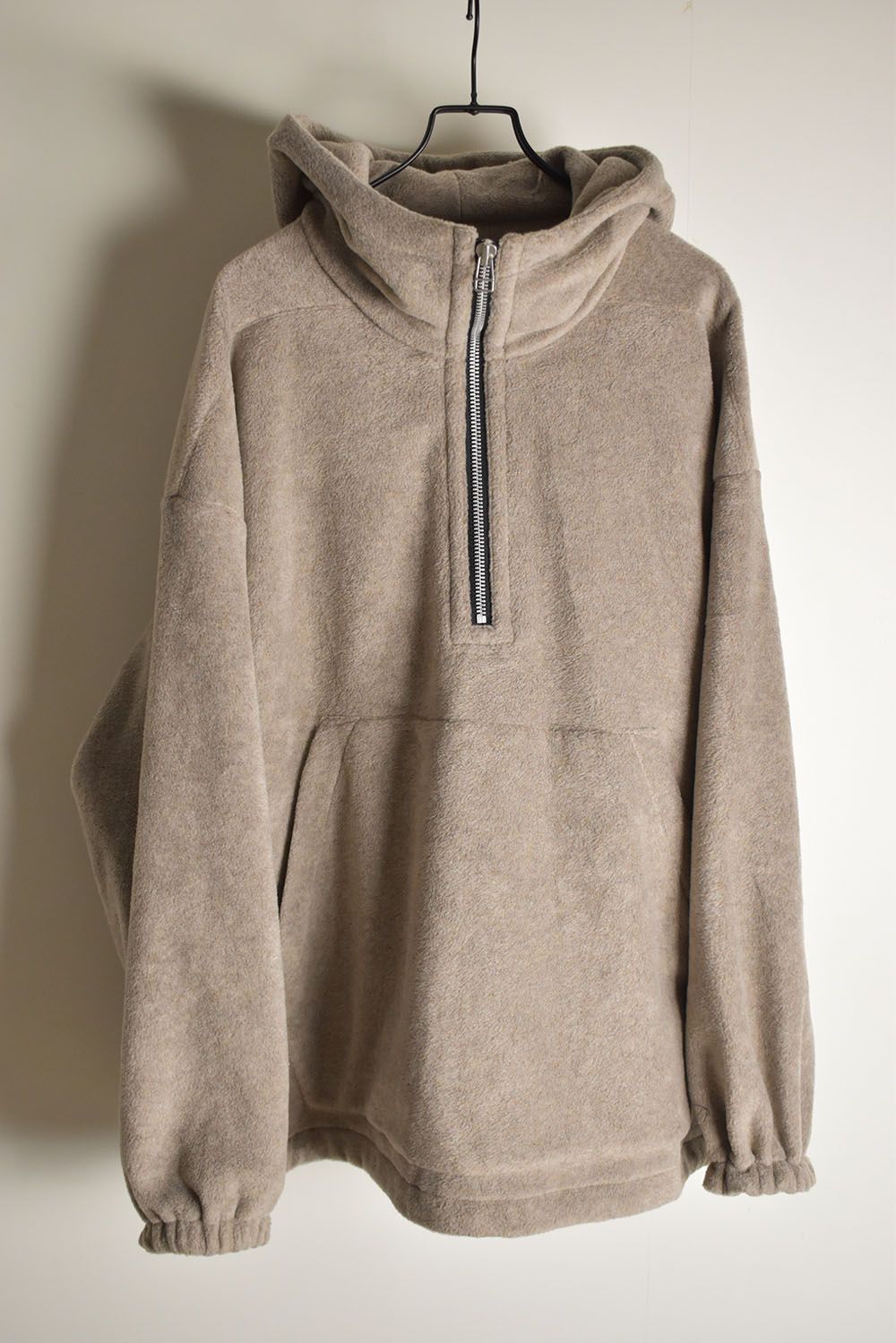 Fleece Hoodie"Beige" / フリースフーディ"ベージュ/"