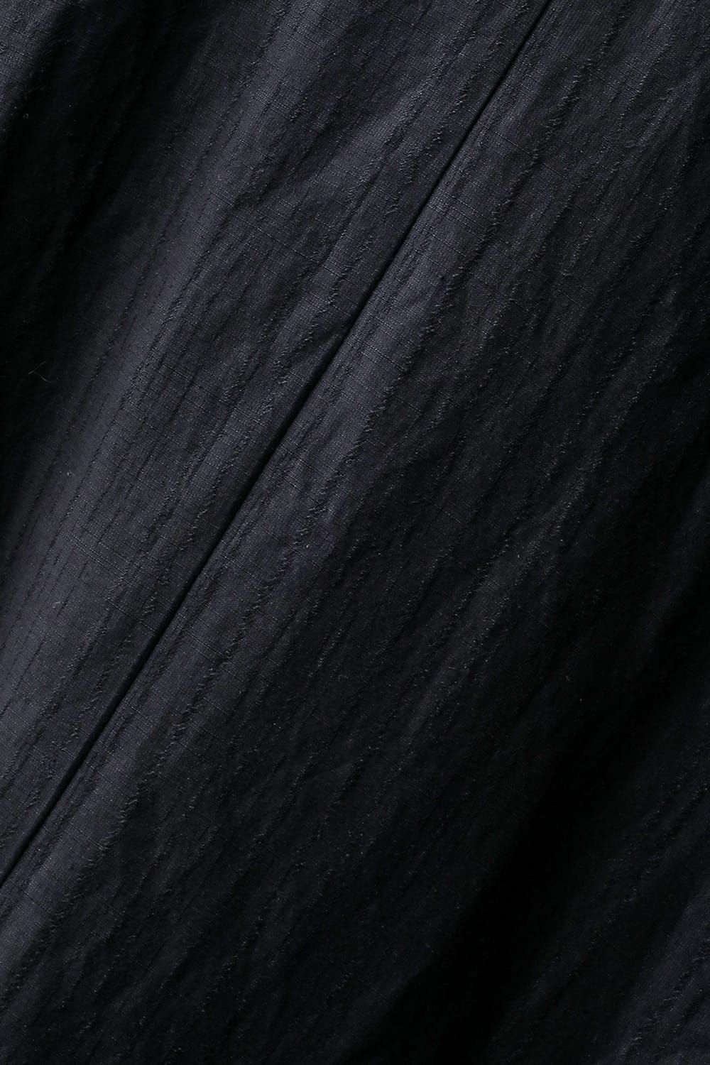 《2027SS先行予約分》Scar Stripe Jacquard Tailored S/S Shirt"Black" / スカーストライプジャガードテーラードショートスリーブシャツ"ブラック"