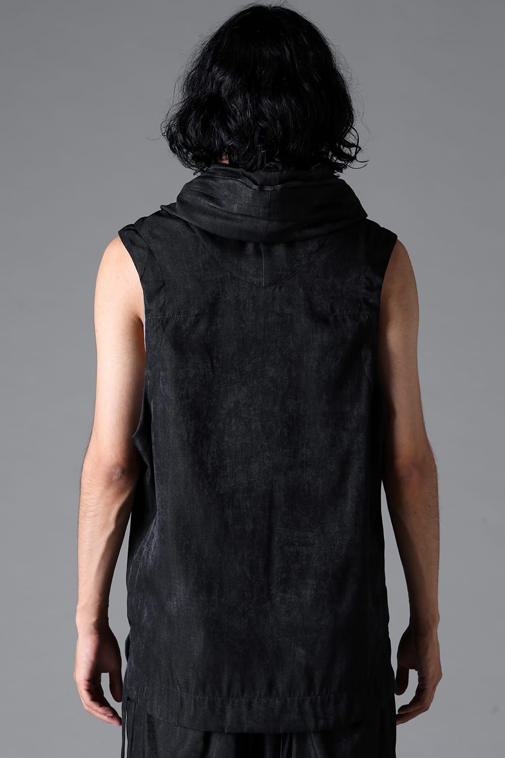 《2026SS先行予約》Zip Vest"Black / Uneven D.Grey / Uneven Grey" / ジップベスト"ブラック/アンイーブンダークグレー/アンイーブングレー"