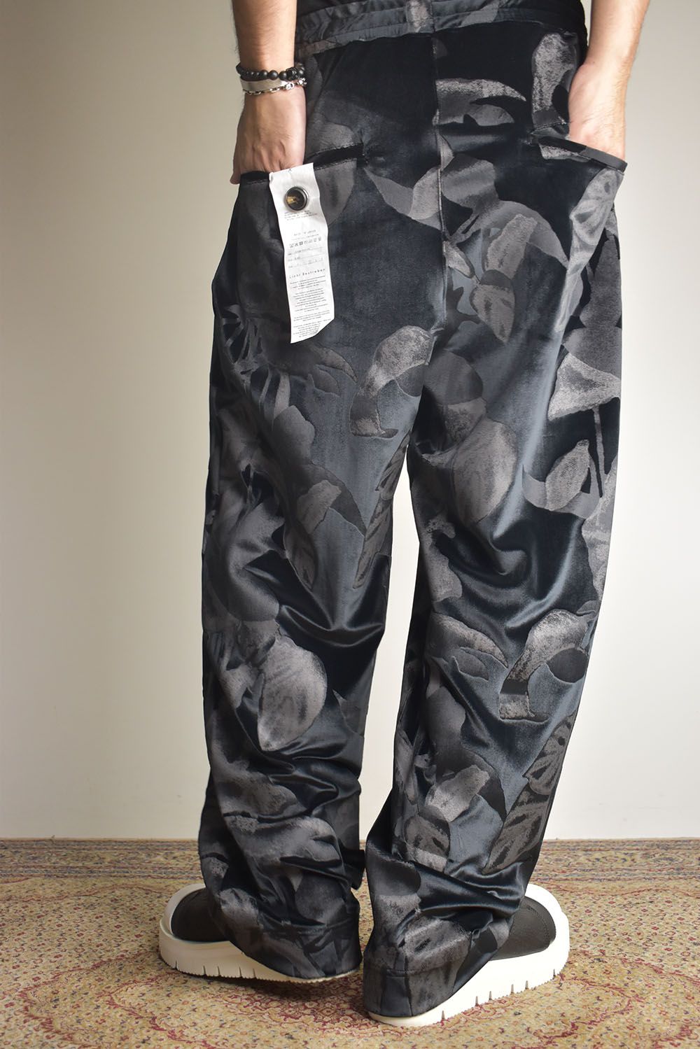 Tuck Easy Pants"Black" / タックイージーパンツ"ブラック"
