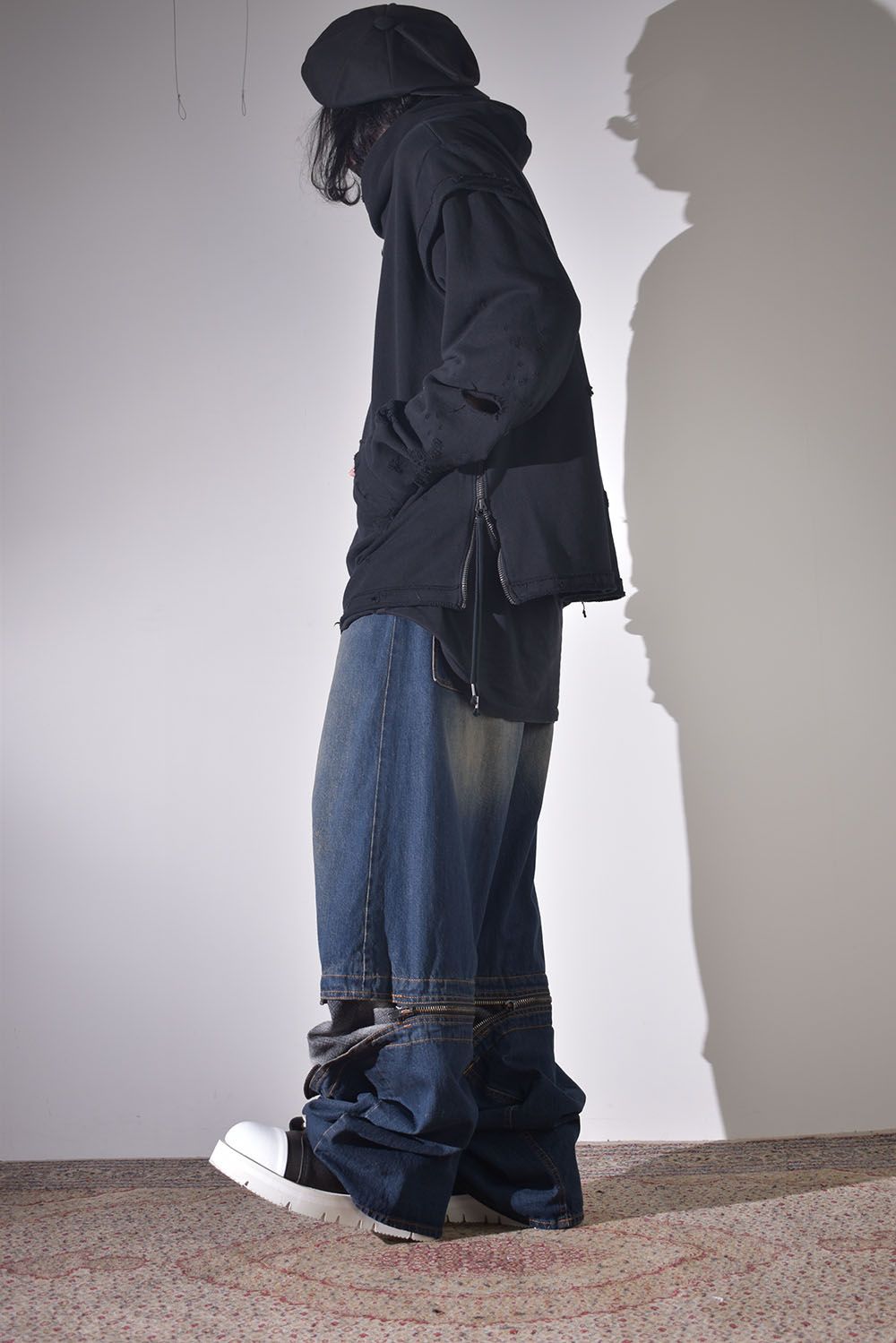 コーチジャケット×デニム