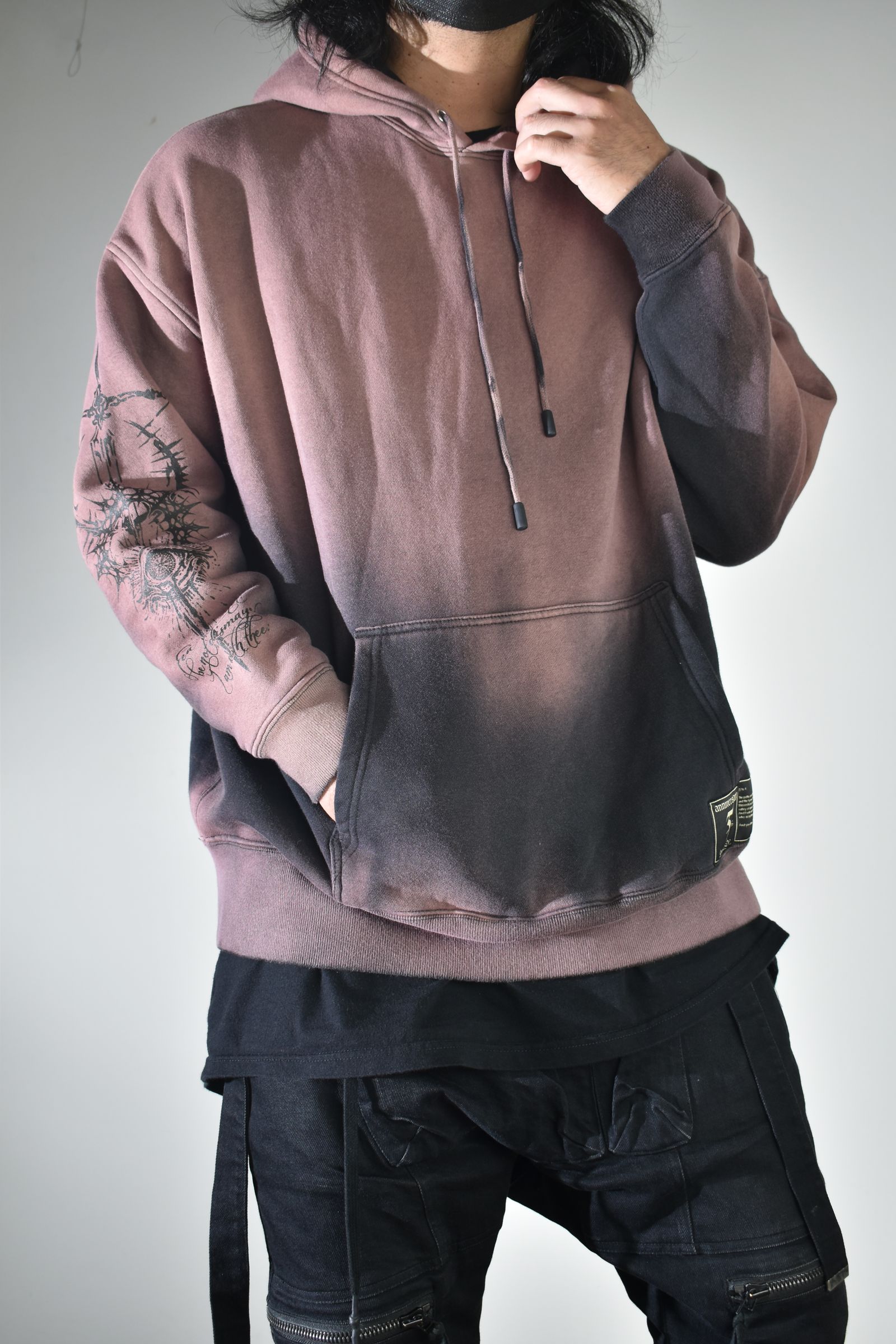 Nostalgothica Hoody "Black" / ノスタルゴシカ フーディ"ブラック"