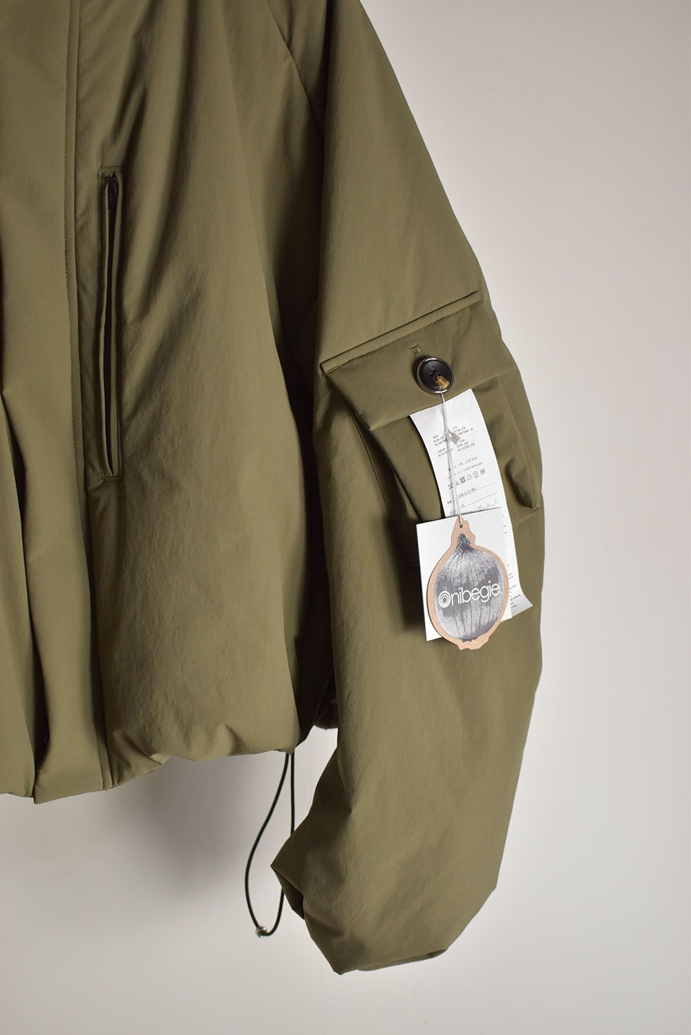 Padding Short Blouson"Olive" / パディングショートブルゾン"オリーブ"