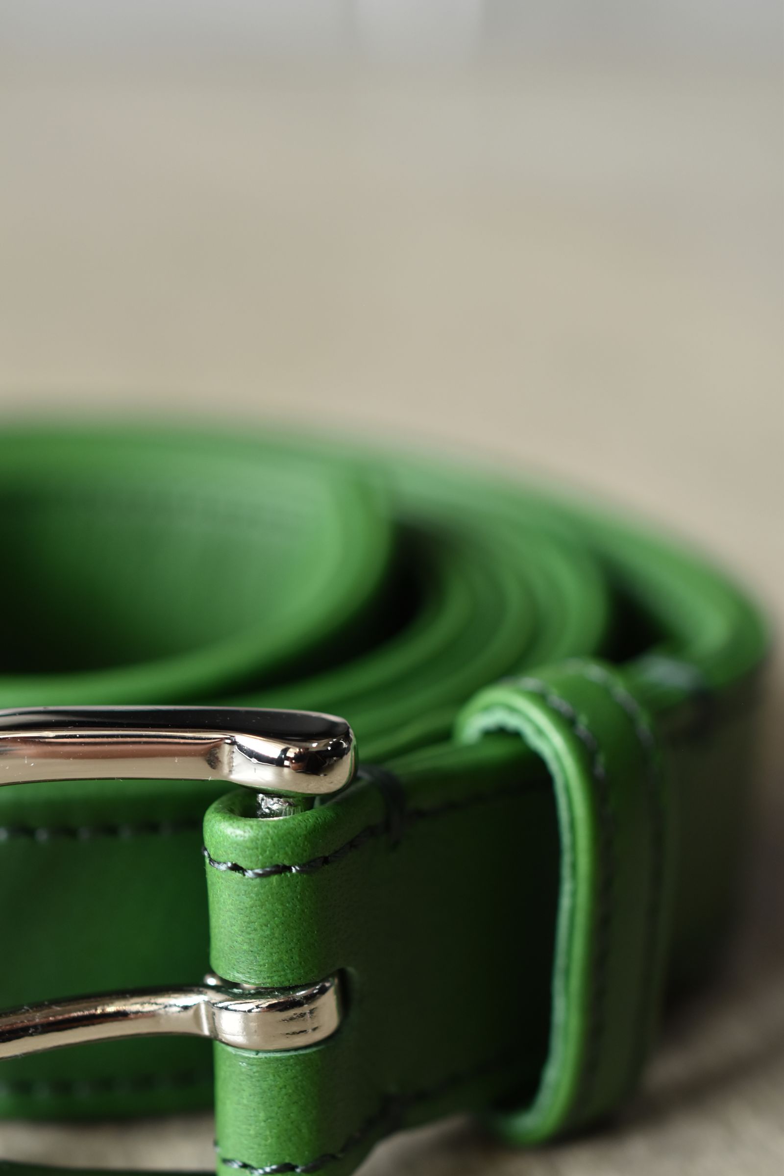 Leather Belt"Green" / レザーベルト "グリーン"