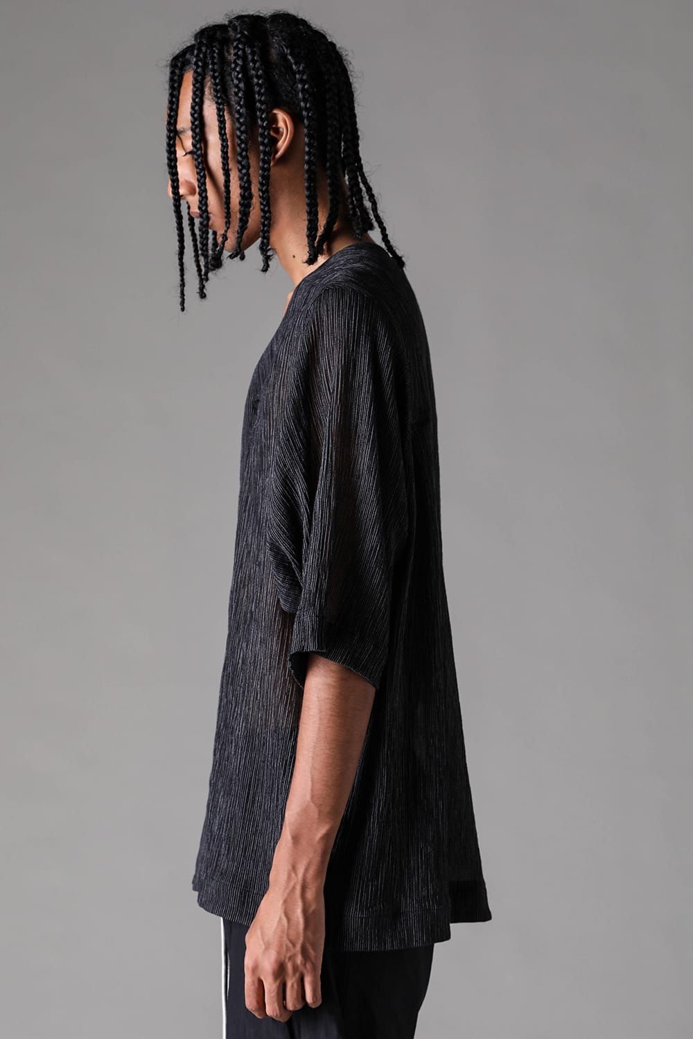 《2027SS先行予約》Over Sided KIMONO Base Ball Shirts"Black Stripe / White Stripe / Brown Stripe" / オーバーサイズキモノベースボールシャツ"ブラックストライプ / ホワイトストライプ /ブラウンストライプ"